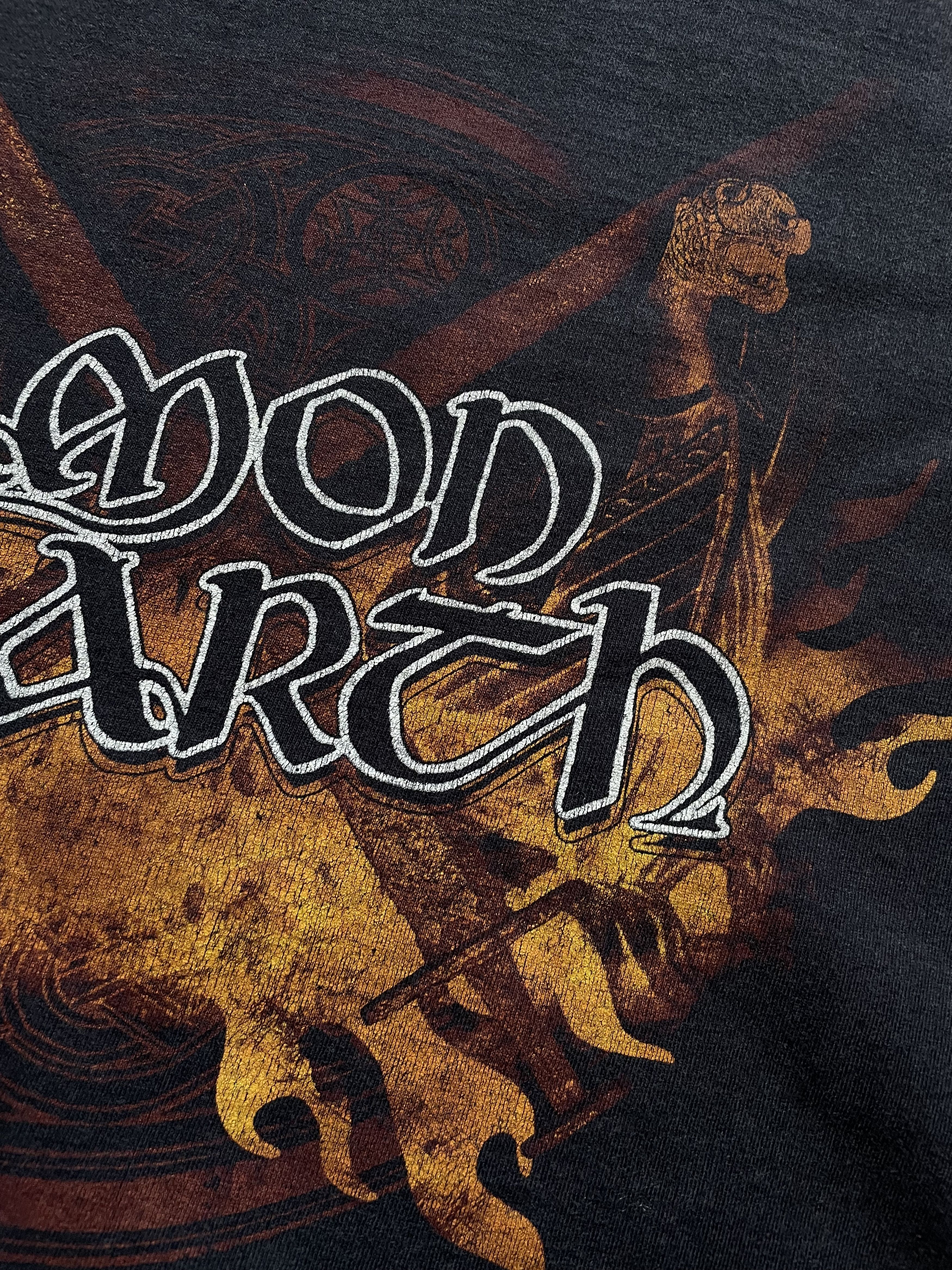 Band Tees × Vintage Amon Amarth Dead Metal Viking Rare Vintage Shirt Tee Hype Size US XL / EU 56 / 4 - 4 Thumbnail