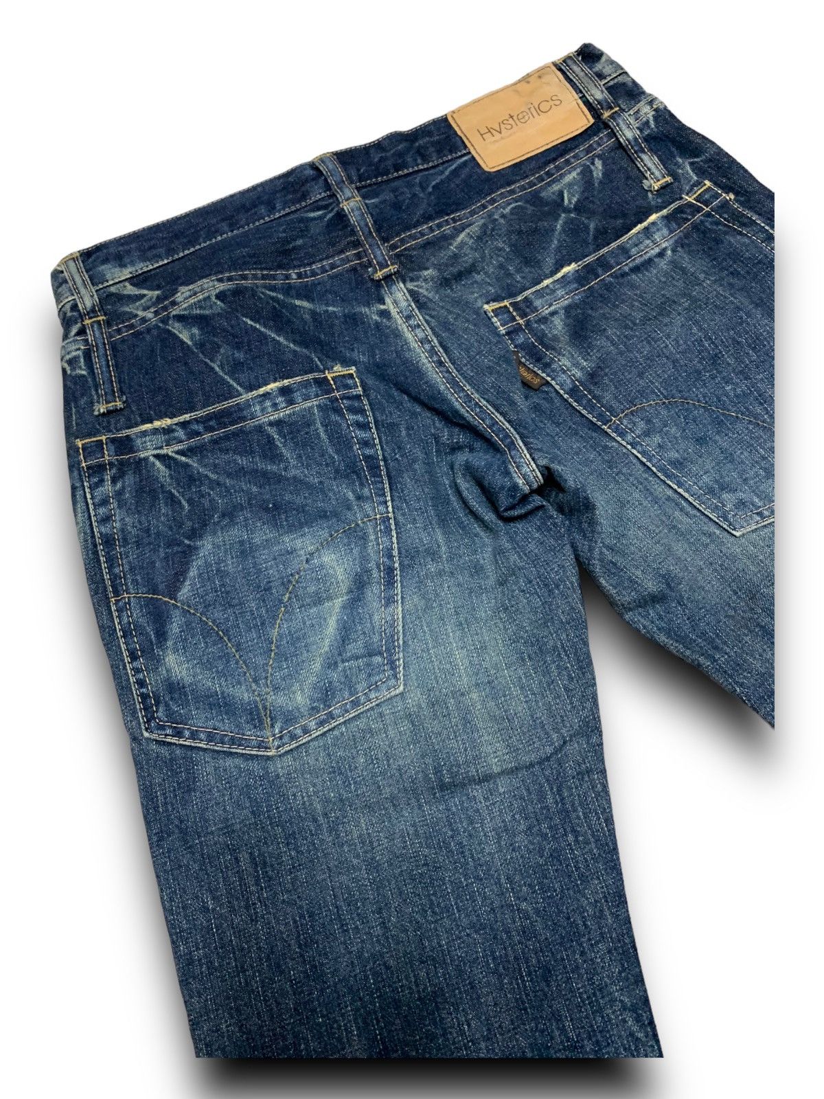 Designer × Hysteric Glamour × Japanese Brand HYSTERIC GLAMOUR BUSH POCKET JAPANESE BRAND DENIM PANTS Size US 30 / EU 46 - 19 Thumbnail
