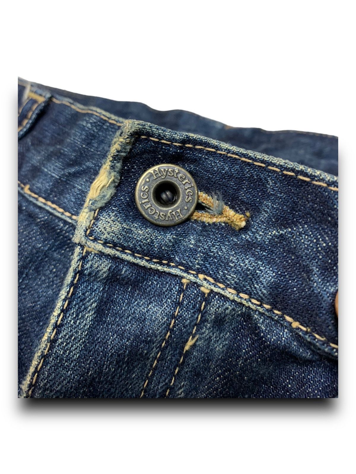Designer × Hysteric Glamour × Japanese Brand HYSTERIC GLAMOUR BUSH POCKET JAPANESE BRAND DENIM PANTS Size US 30 / EU 46 - 5 Thumbnail