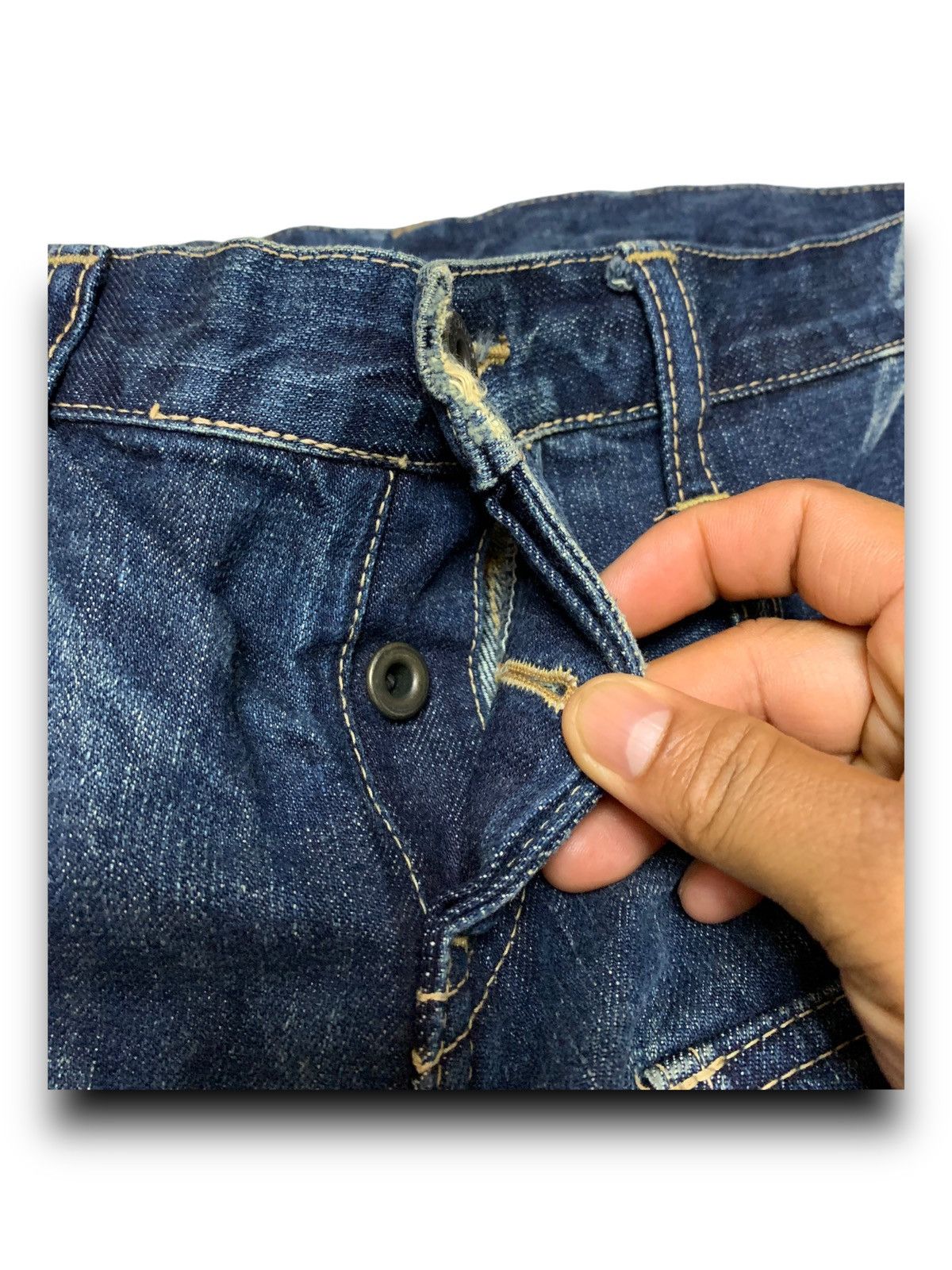 Designer × Hysteric Glamour × Japanese Brand HYSTERIC GLAMOUR BUSH POCKET JAPANESE BRAND DENIM PANTS Size US 30 / EU 46 - 15 Thumbnail