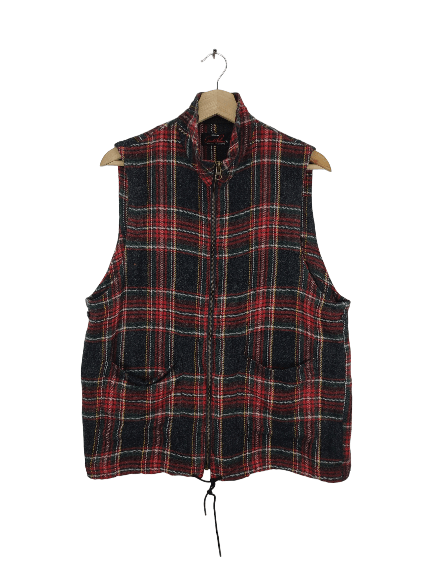 Japanese Brand × Vintage Vintage Arnold Palmer Vest Checkered Size US M / EU 48-50 / 2 - 1 Thumbnail