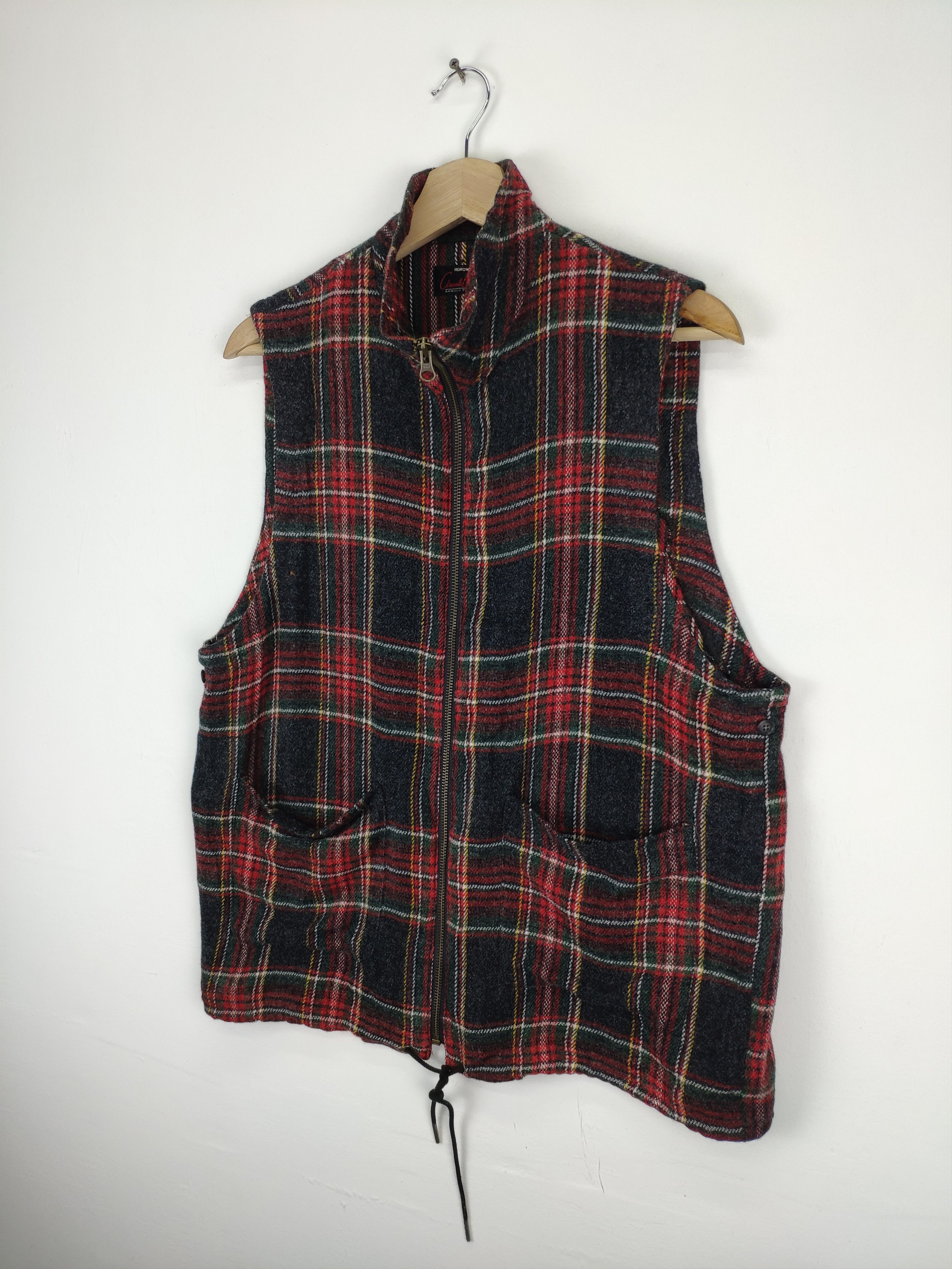 Japanese Brand × Vintage Vintage Arnold Palmer Vest Checkered Size US M / EU 48-50 / 2 - 6 Thumbnail