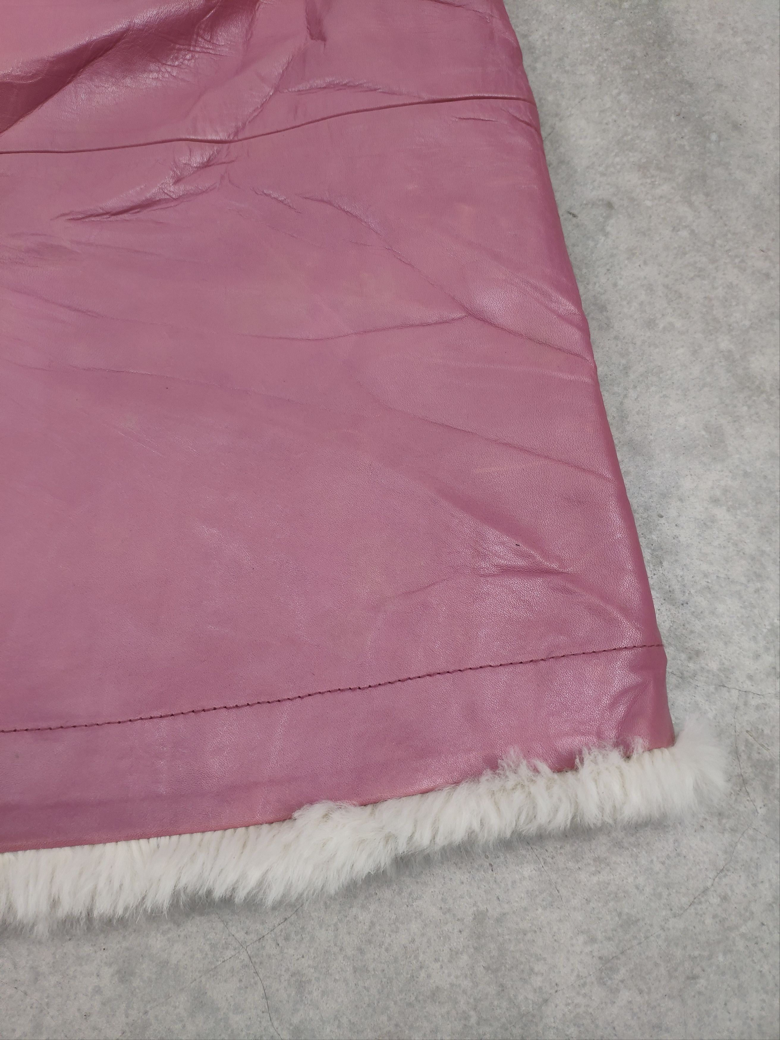 Genuine Leather × Japanese Brand × Vintage Vintage Leather Skirts Yohji Yamamoto Style by Klein D'oeil Size 23" - 5 Thumbnail