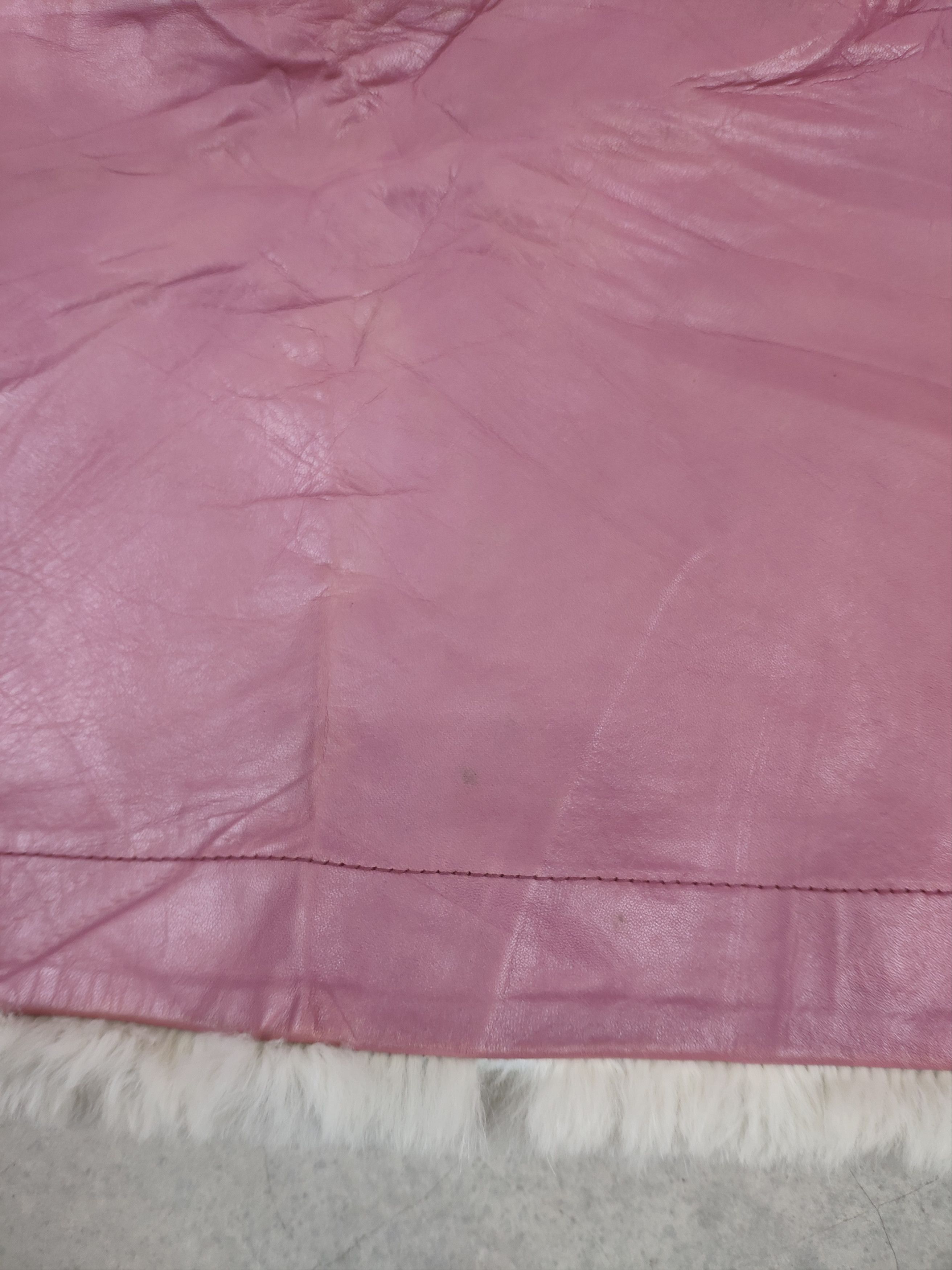 Genuine Leather × Japanese Brand × Vintage Vintage Leather Skirts Yohji Yamamoto Style by Klein D'oeil Size 23" - 4 Thumbnail
