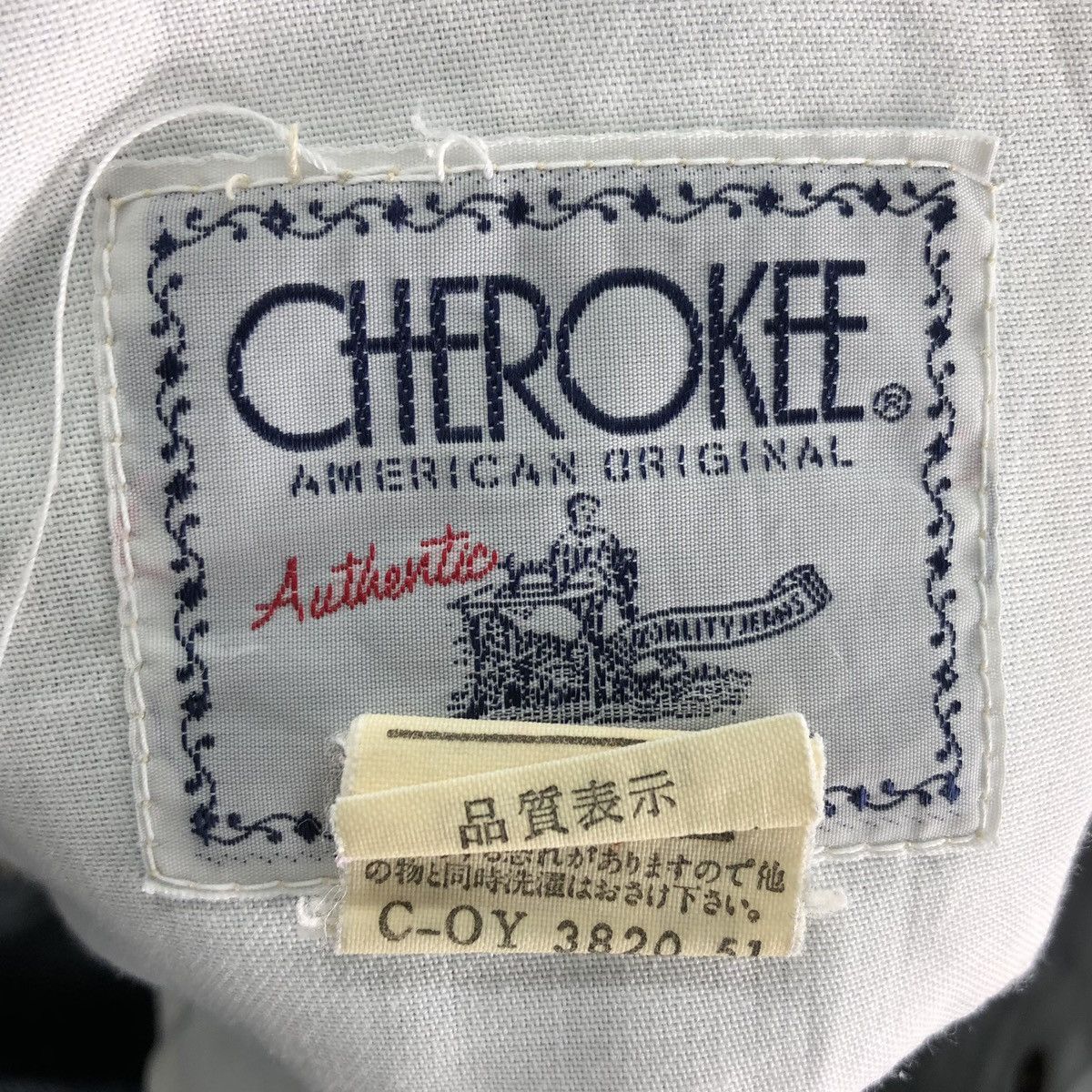 Cherokee Vintage 90's Cherokee Scovill Button Denim Pants Size US 28 / EU 44 - 13 Thumbnail