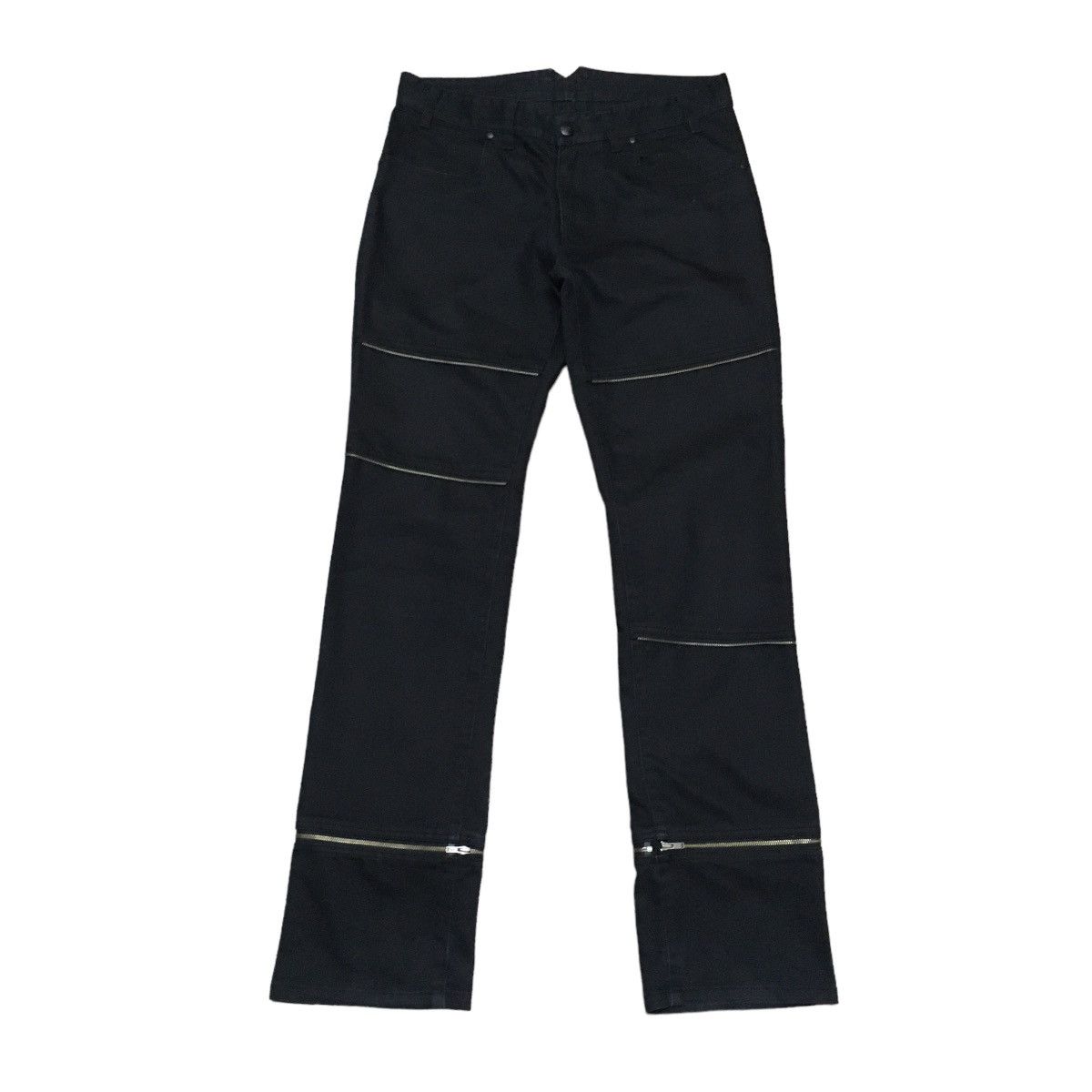 If Six Was Nine × Japanese Brand Rare Design Vintage Brand Custom Culture Zipper Pants 1990s Size US 32 / EU 48 - 1 Thumbnail