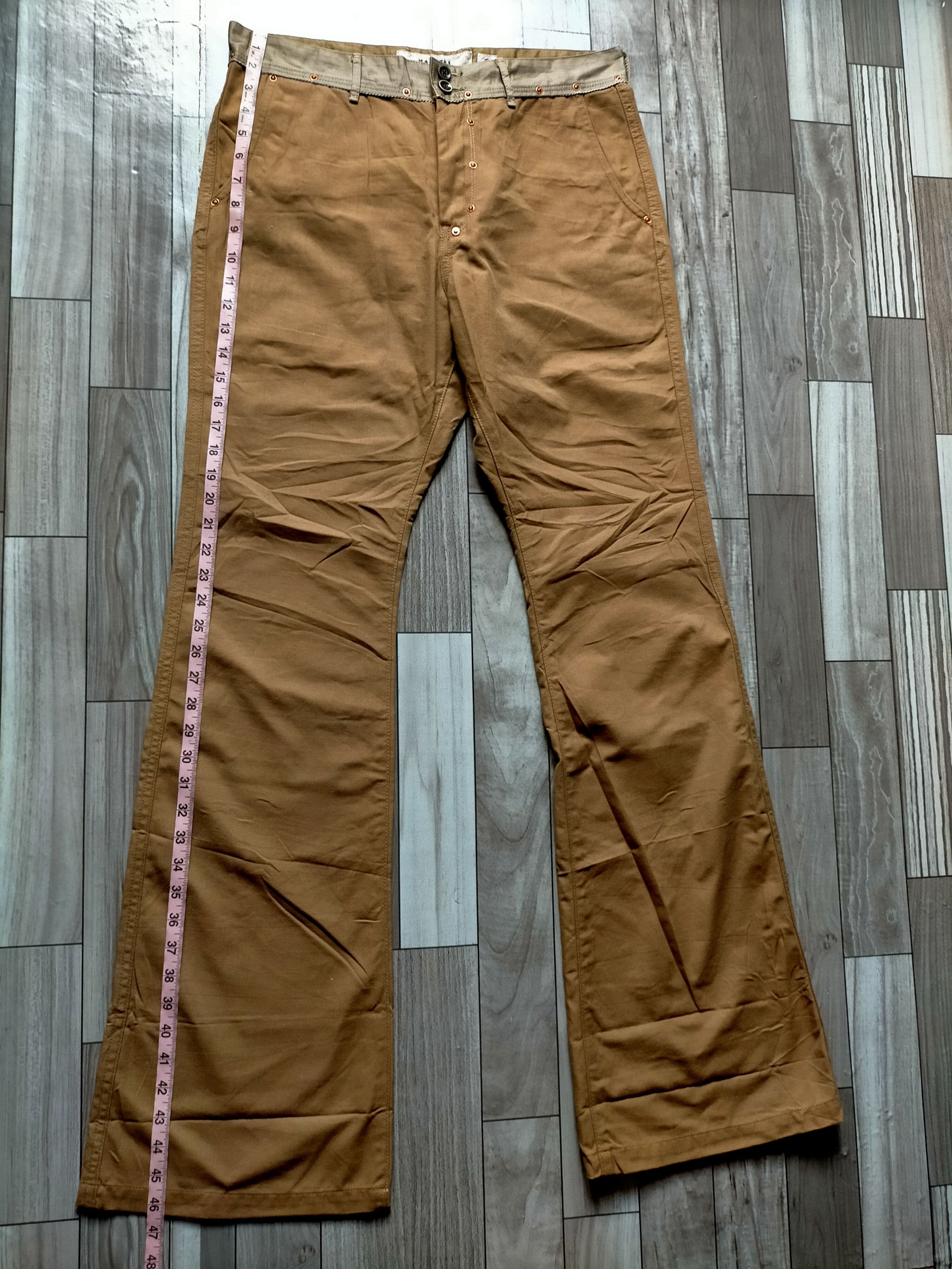 Kapital × Kapital Kountry Kapital Flare Bag Camera Boot cut trouser Pants Size US 34 / EU 50 - 19 Thumbnail