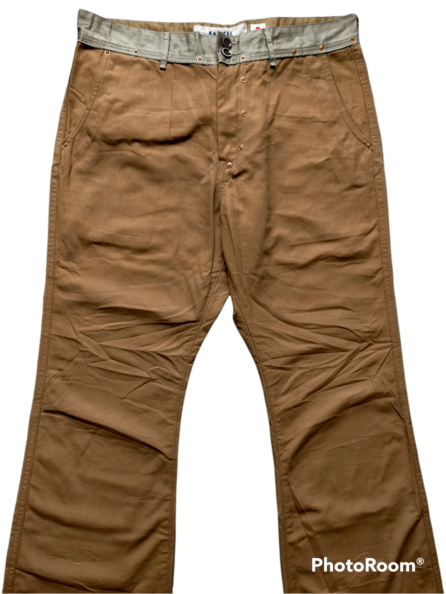 Kapital × Kapital Kountry Kapital Flare Bag Camera Boot cut trouser Pants Size US 34 / EU 50 - 6 Thumbnail
