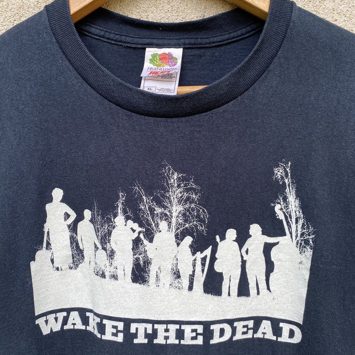 Band Tees Thrashed Faded Vintage Y2K Wake The Dead ERD GRUNGE TEE Size US XL / EU 56 / 4 - 2 Thumbnail