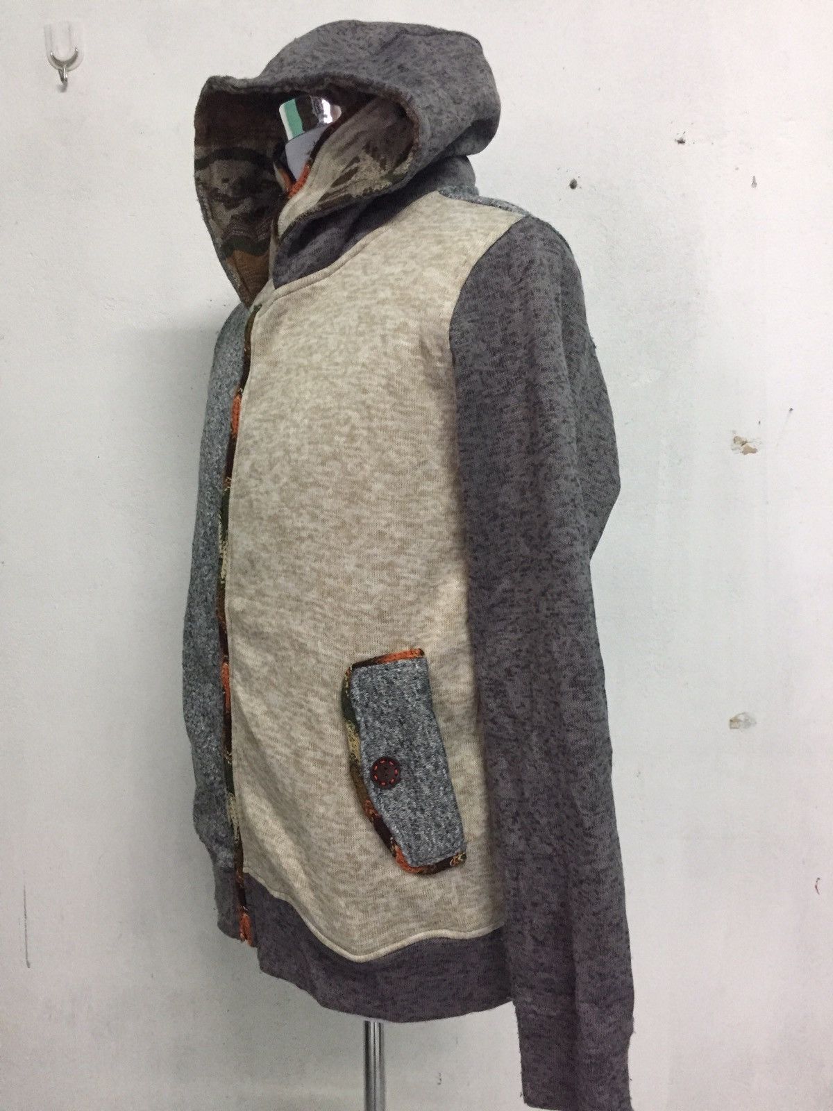 Japanese Brand Culture Mix Full Zip Jacket Sweater Hoodie Size US L / EU 52-54 / 3 - 2 Thumbnail