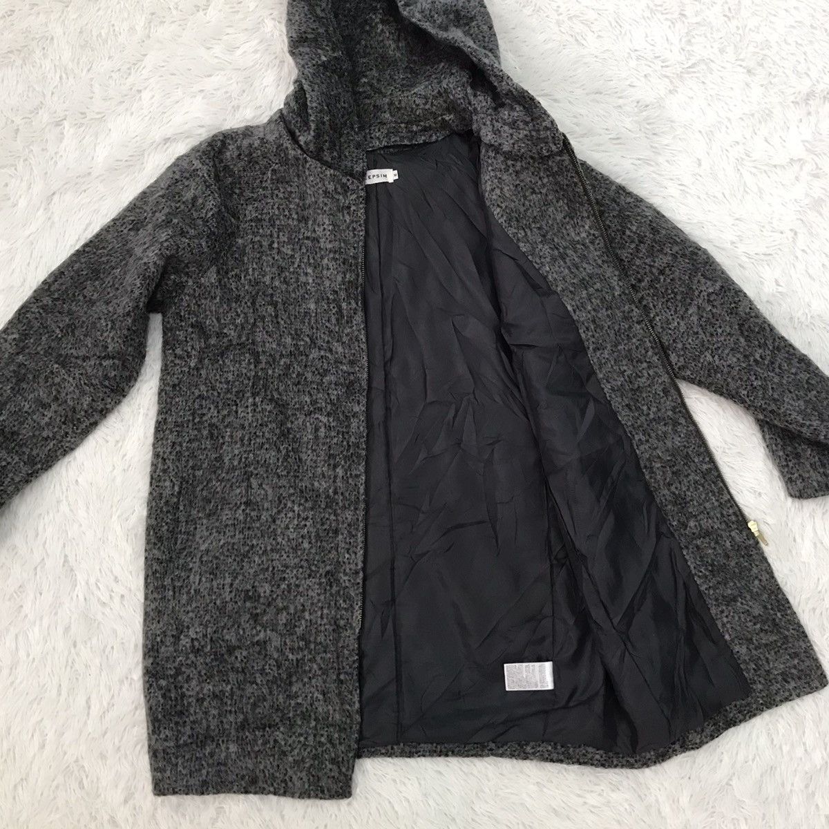 Japanese Brand Lepsim Zipper Mid Jacket Attached Hoodie Size US M / EU 48-50 / 2 - 9 Thumbnail