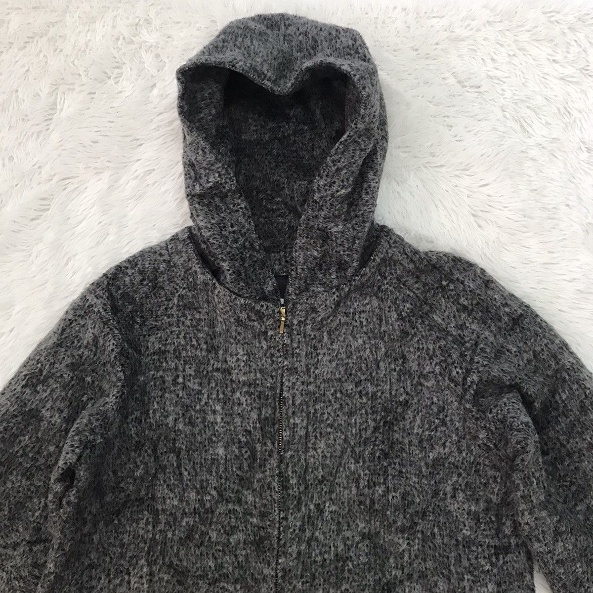 Japanese Brand Lepsim Zipper Mid Jacket Attached Hoodie Size US M / EU 48-50 / 2 - 5 Thumbnail