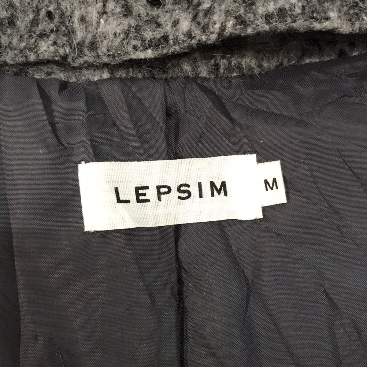 Japanese Brand Lepsim Zipper Mid Jacket Attached Hoodie Size US M / EU 48-50 / 2 - 12 Thumbnail