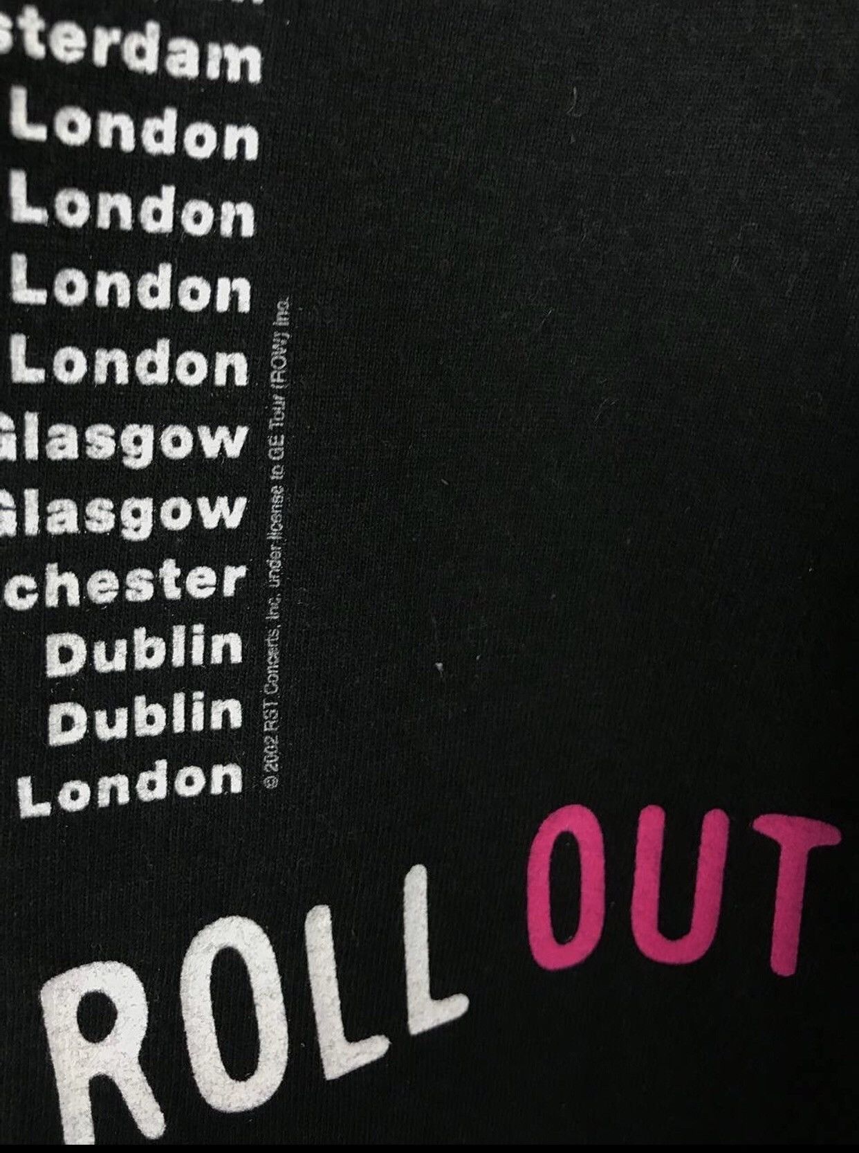 The Rolling Stones The Rolling Stones 2002 Vintage Rock Band Tour Tee Size US XL / EU 56 / 4 - 3 Thumbnail