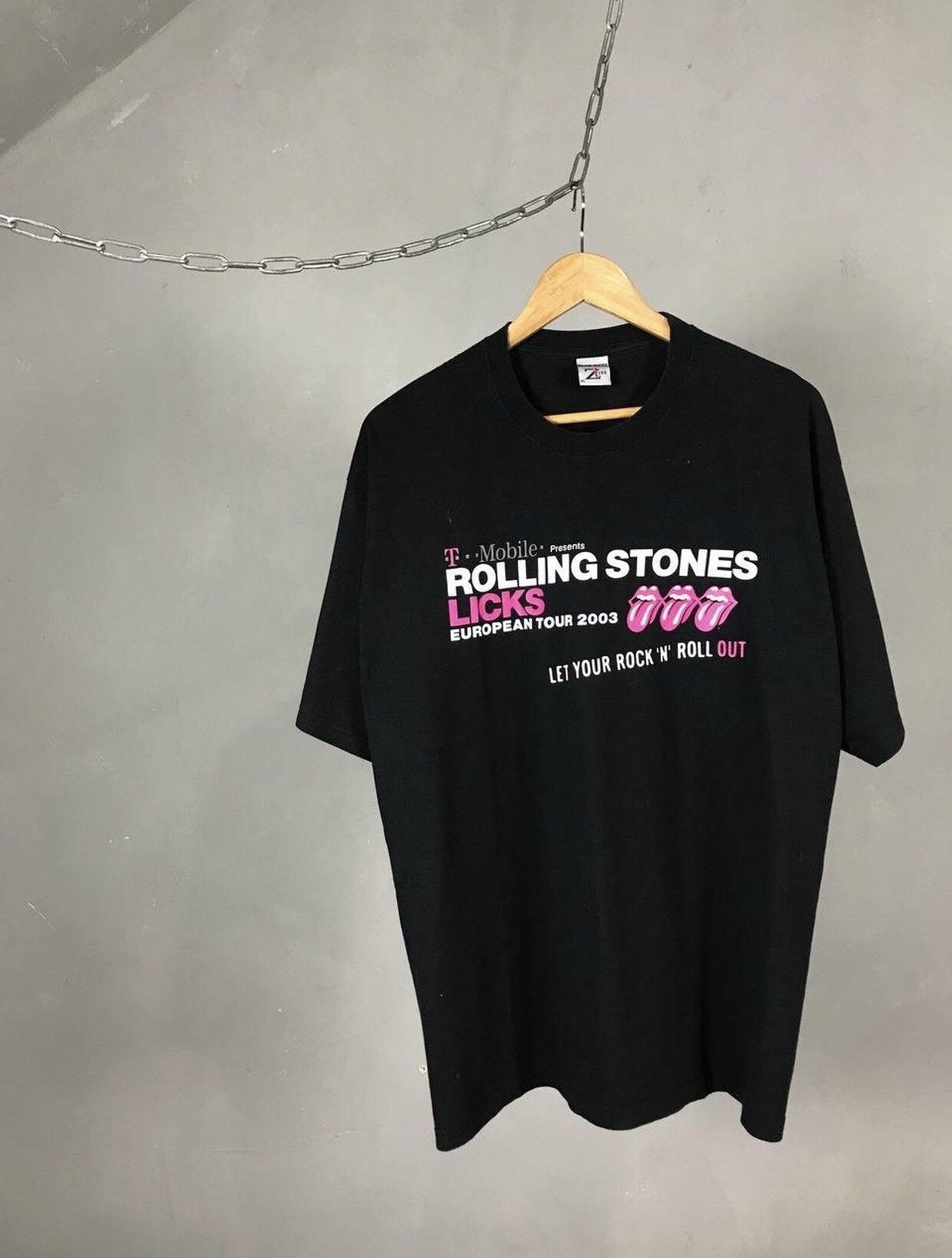 The Rolling Stones The Rolling Stones 2002 Vintage Rock Band Tour Tee Size US XL / EU 56 / 4 - 1 Thumbnail