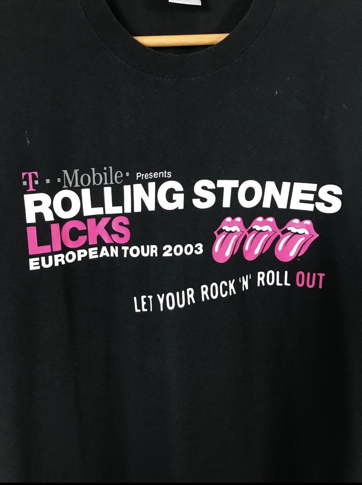 The Rolling Stones The Rolling Stones 2002 Vintage Rock Band Tour Tee Size US XL / EU 56 / 4 - 5 Thumbnail