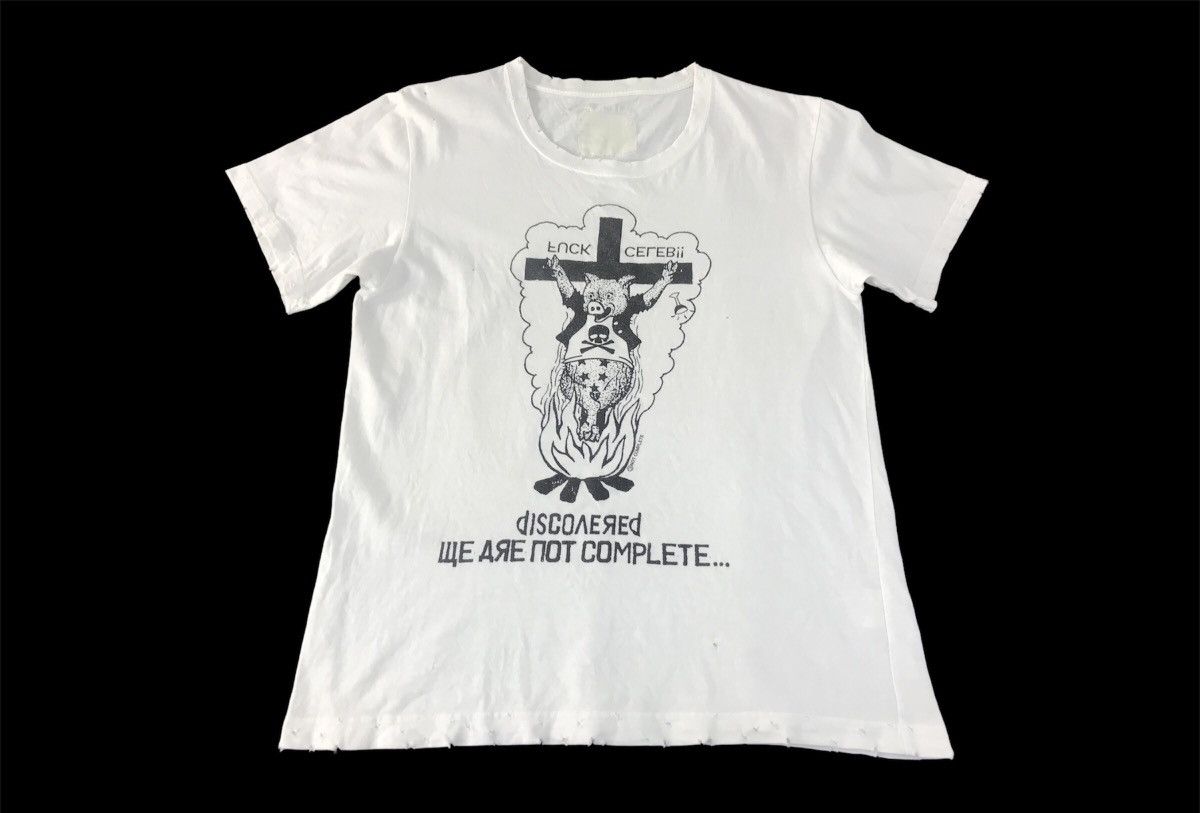 Vintage DSVR Not Complete Fcuk Celeb Tee Printed Roasted Pig K1079j Size US S / EU 44-46 / 1 - 1 Thumbnail