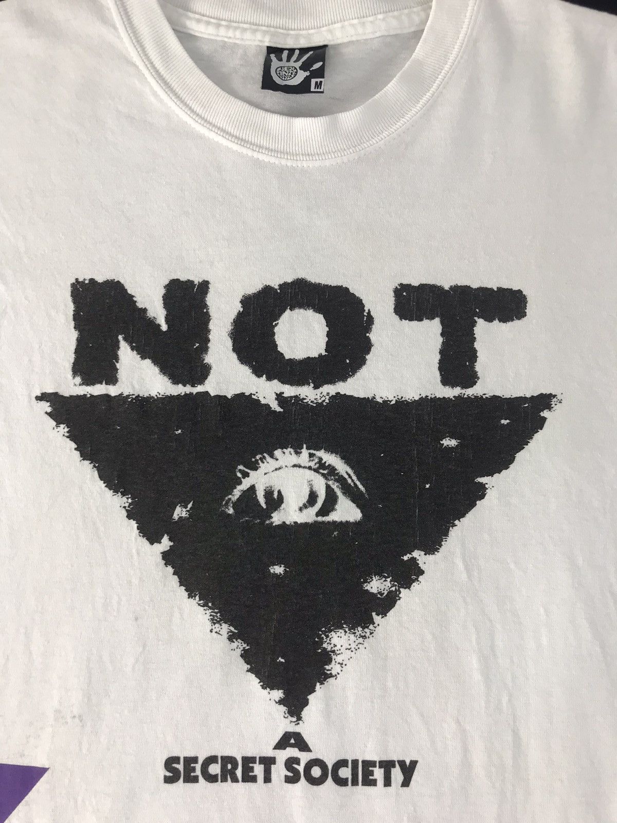 Japanese Brand × Vintage Hex Anti Style Suck A Secret Society Tee Mary Jesus K1080j Size US M / EU 48-50 / 2 - 3 Thumbnail