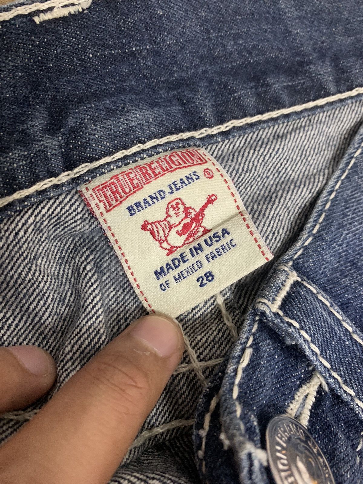 Japanese Brand × True Religion True Religion Bobby Denim Rare Size US 28 / EU 44 - 4 Thumbnail