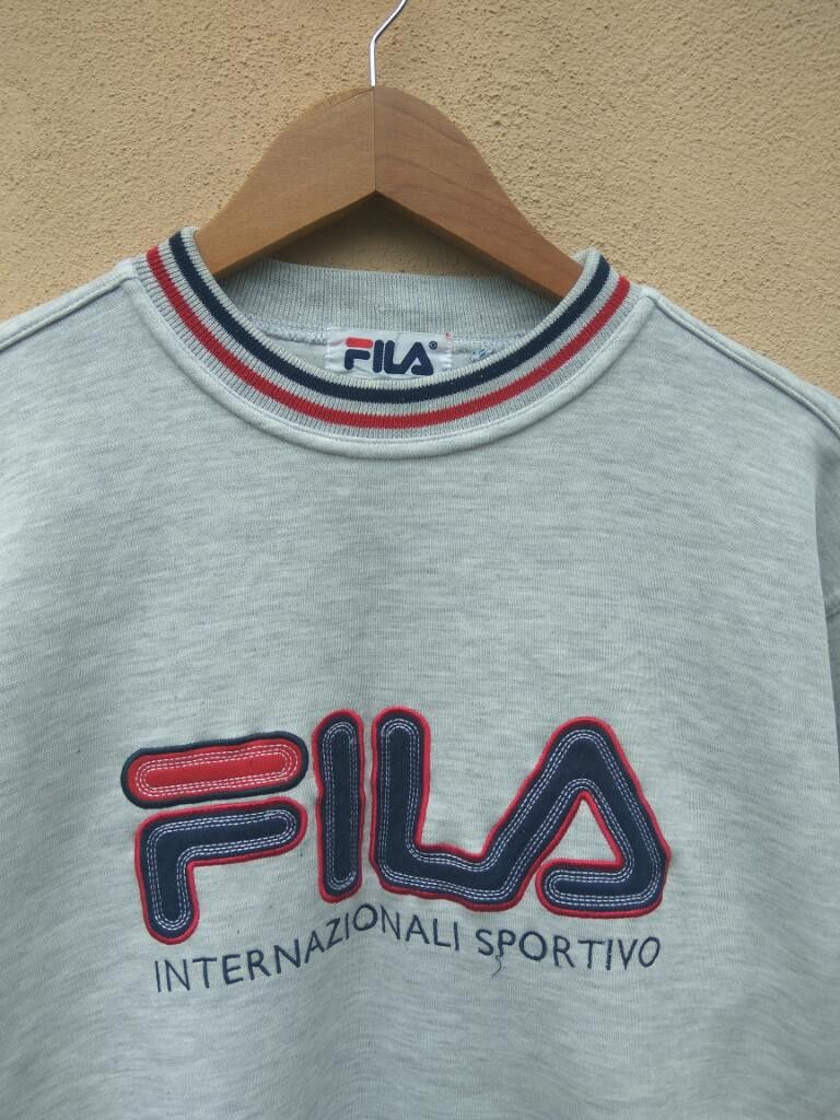 Fila Vintage FILA Internazionali Sportivo sweatshirt big logo Size US M / EU 48-50 / 2 - 6 Thumbnail