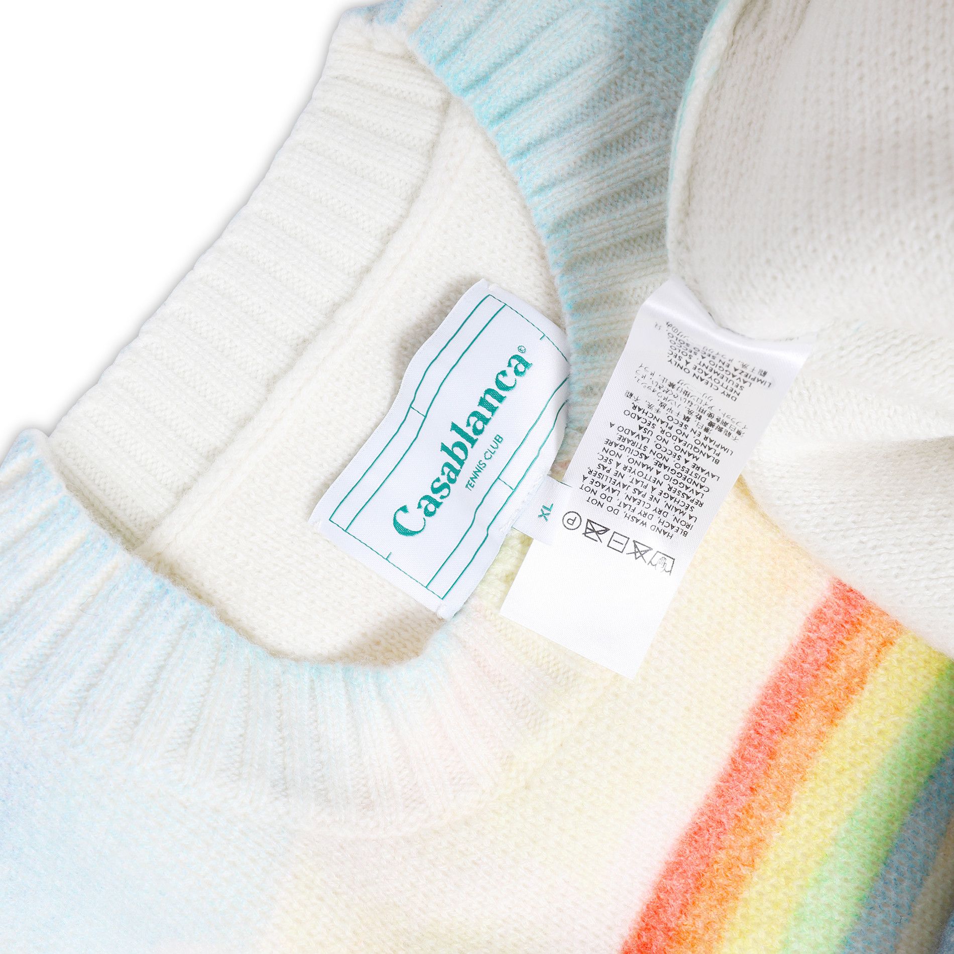 Casablanca "Traverse Du Pacifique" Knit Sweater Size US XL / EU 56 / 4 - 4 Thumbnail