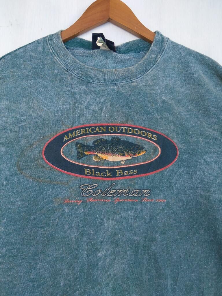 Coleman × Vintage Vintage 90s Vtg Coleman sweatshirt American outdoors Size US L / EU 52-54 / 3 - 3 Thumbnail