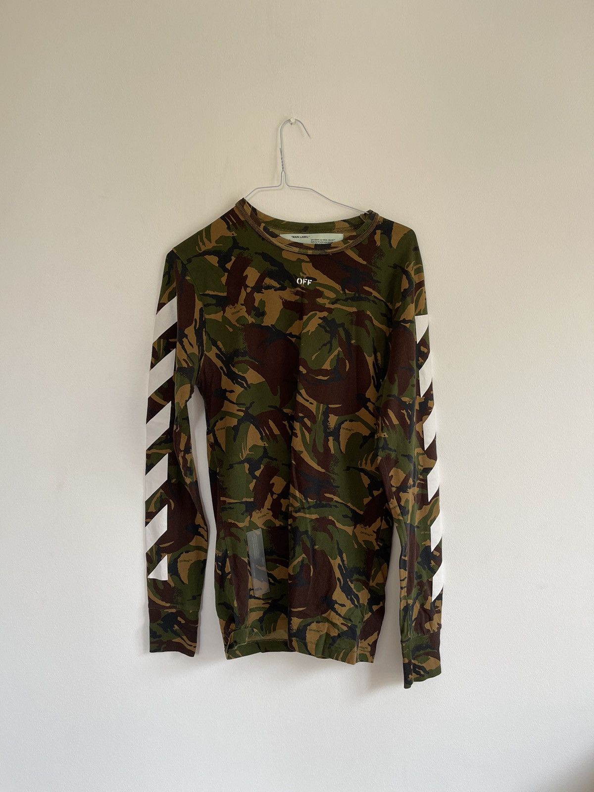 Off-White Off white camo LS TEE Size US M / EU 48-50 / 2 - 4 Thumbnail
