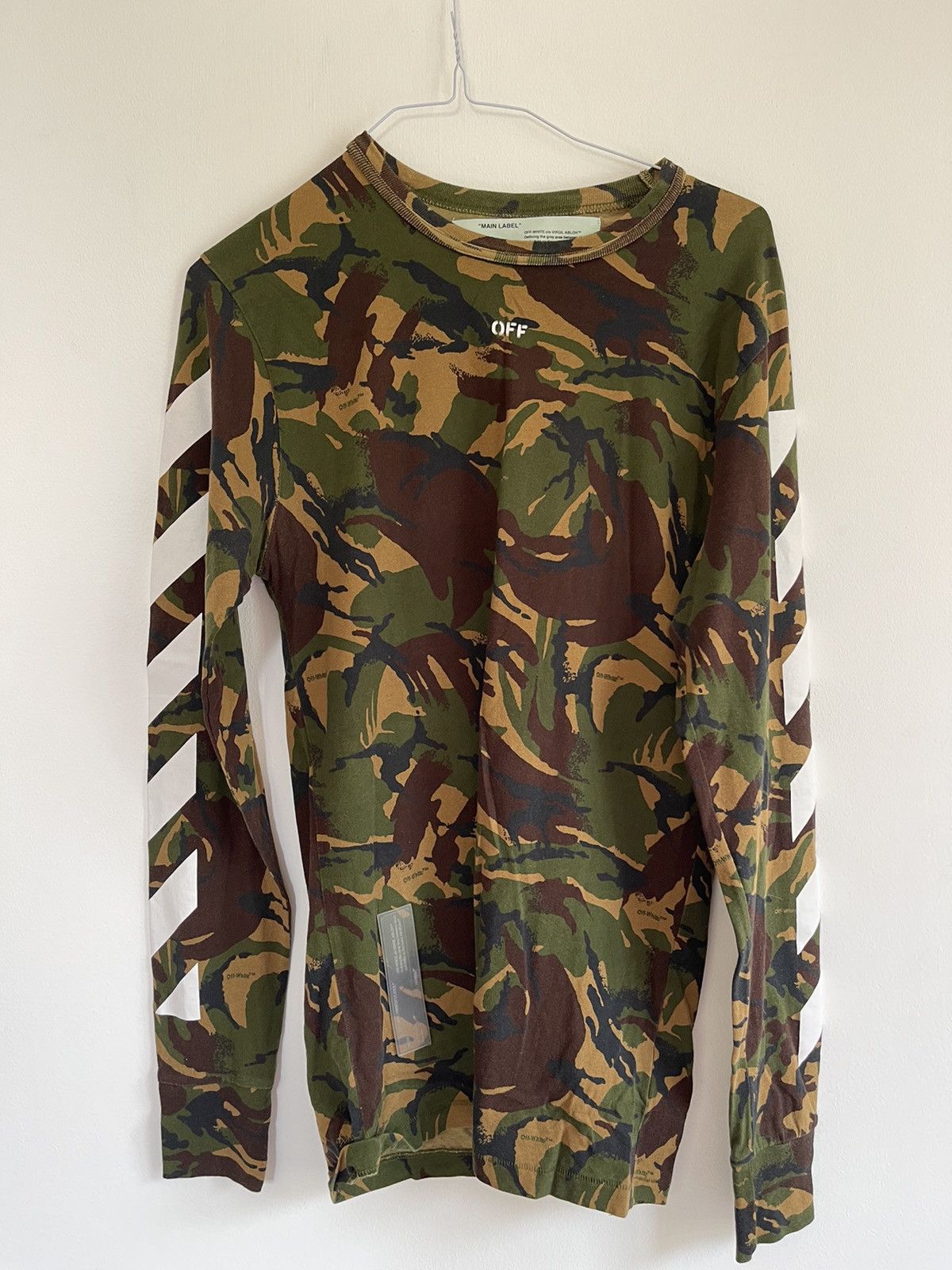 Off-White Off white camo LS TEE Size US M / EU 48-50 / 2 - 5 Thumbnail