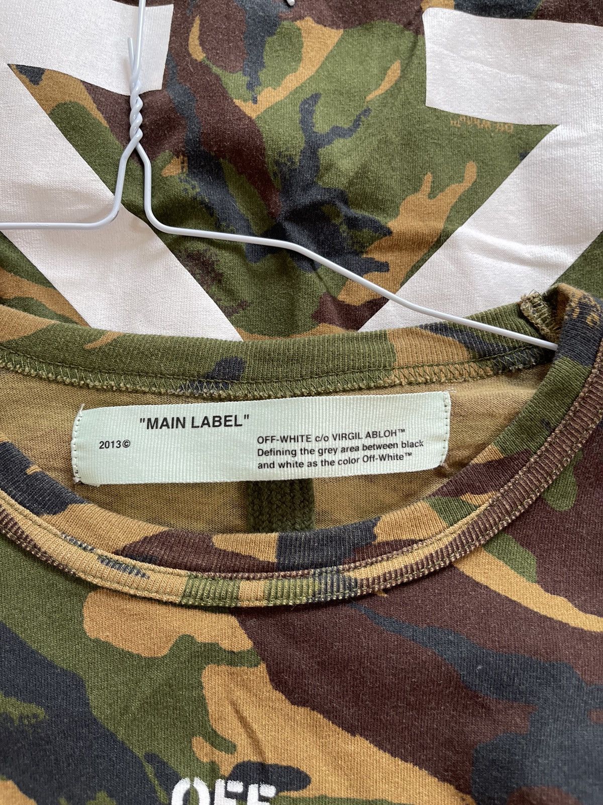 Off-White Off white camo LS TEE Size US M / EU 48-50 / 2 - 17 Thumbnail
