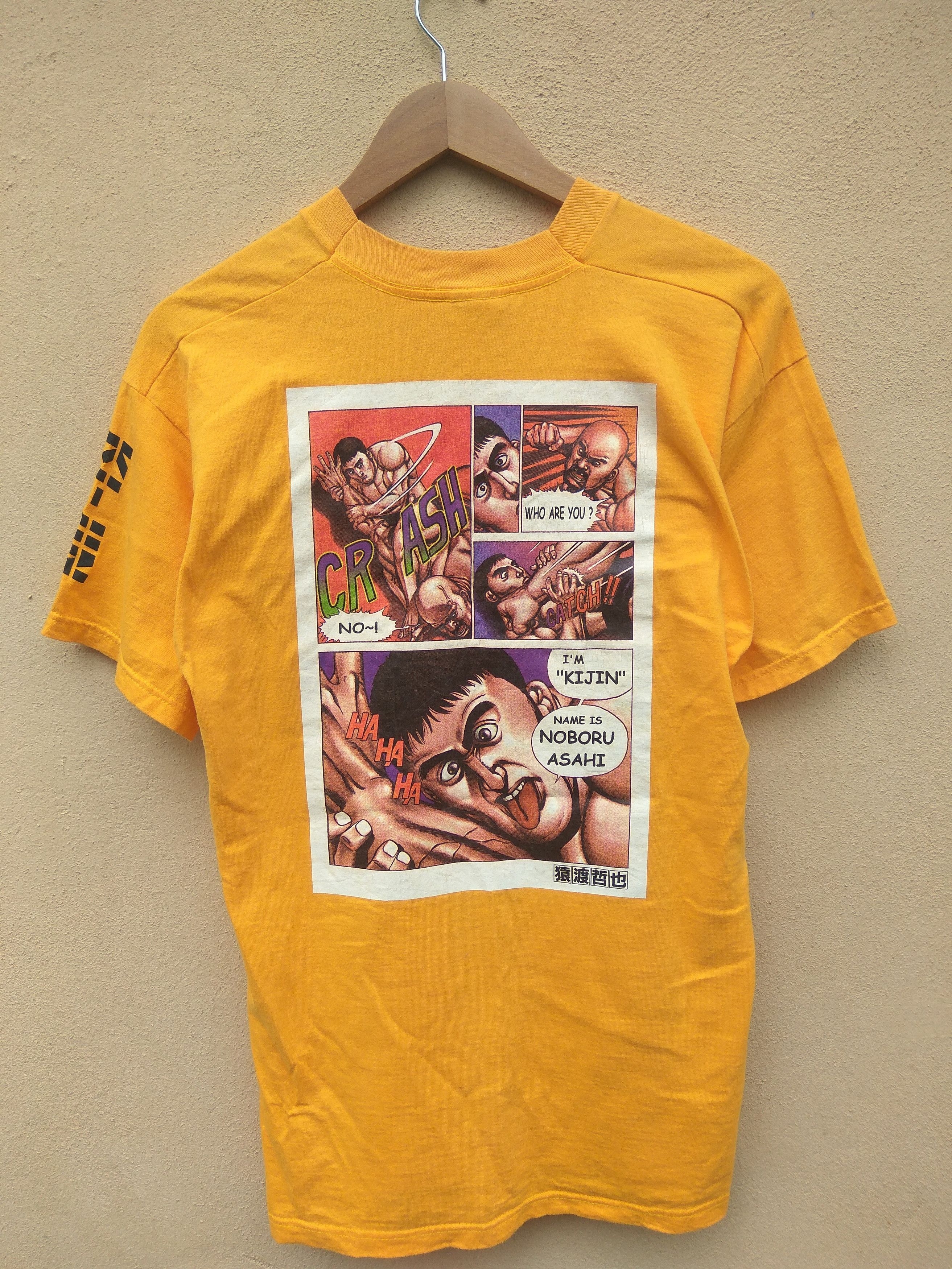 Anime 🔥 Vintage NOBORU ASAHI KIJIN Japanese t shirt Size US M / EU 48-50 / 2 - 1 Thumbnail