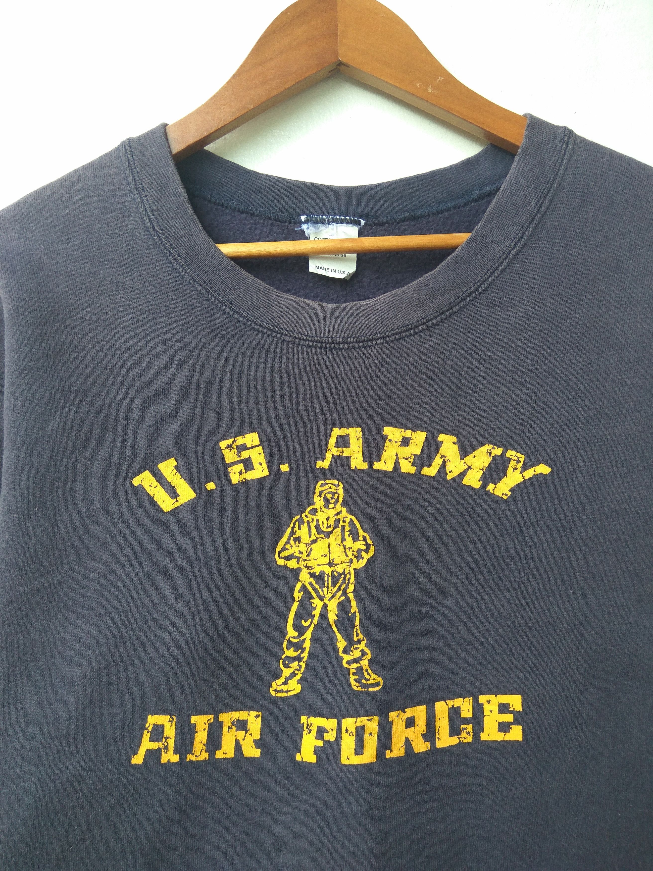 Vintage 🔥 Vintage 80s Vintage US Army Air Force sweatshirt Size US M / EU 48-50 / 2 - 3 Thumbnail