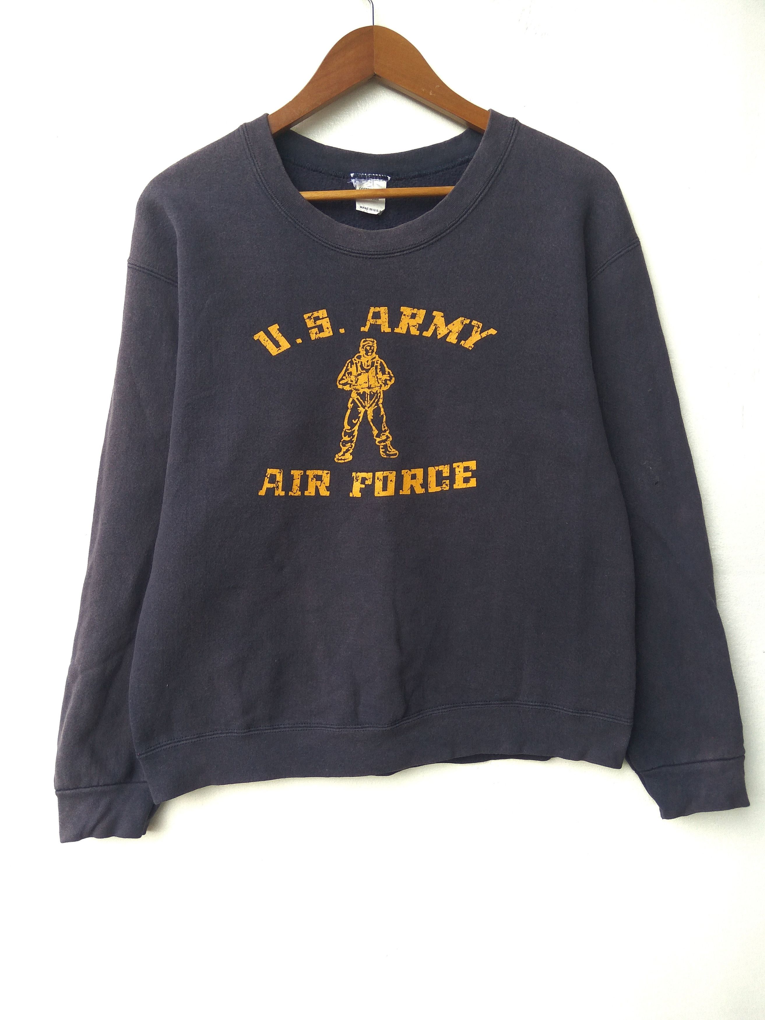 Vintage 🔥 Vintage 80s Vintage US Army Air Force sweatshirt Size US M / EU 48-50 / 2 - 1 Thumbnail