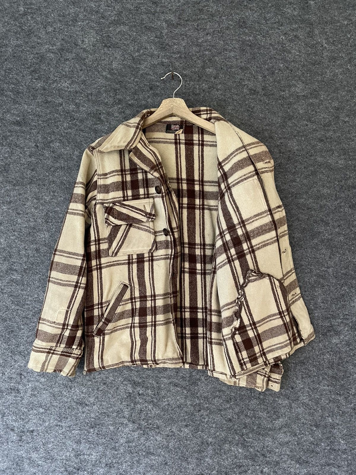 Vintage × Woolrich Woolen Mills WOOLRIC TARTAN JACKET Size US M / EU 48-50 / 2 - 5 Thumbnail