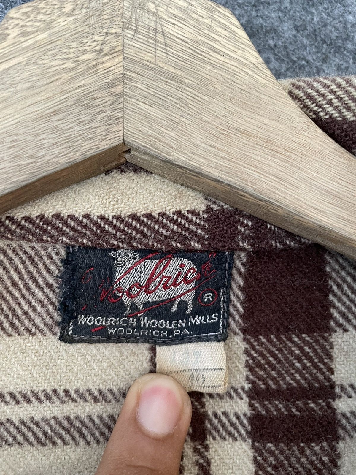 Vintage × Woolrich Woolen Mills WOOLRIC TARTAN JACKET Size US M / EU 48-50 / 2 - 6 Thumbnail