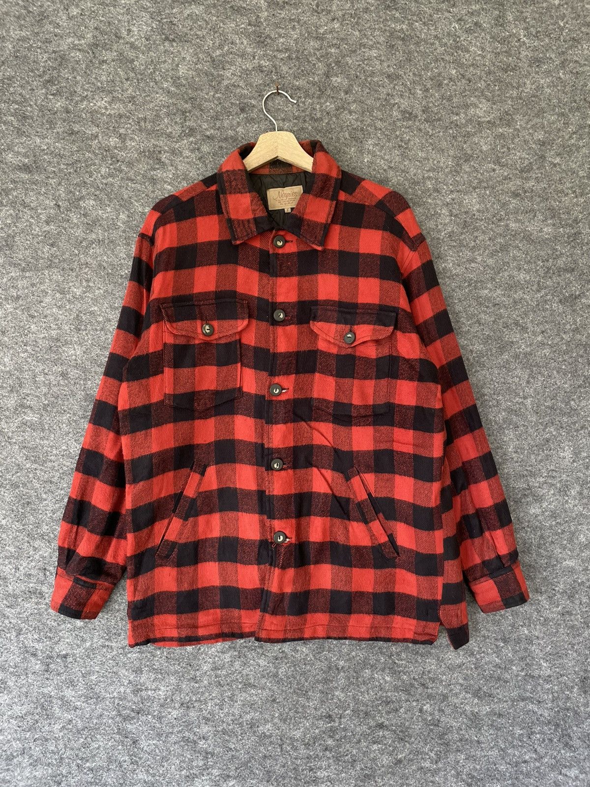 Flannel × Vintage NEYRIES TARTAN FLANNEL JACKET Size US L / EU 52-54 / 3 - 1 Thumbnail