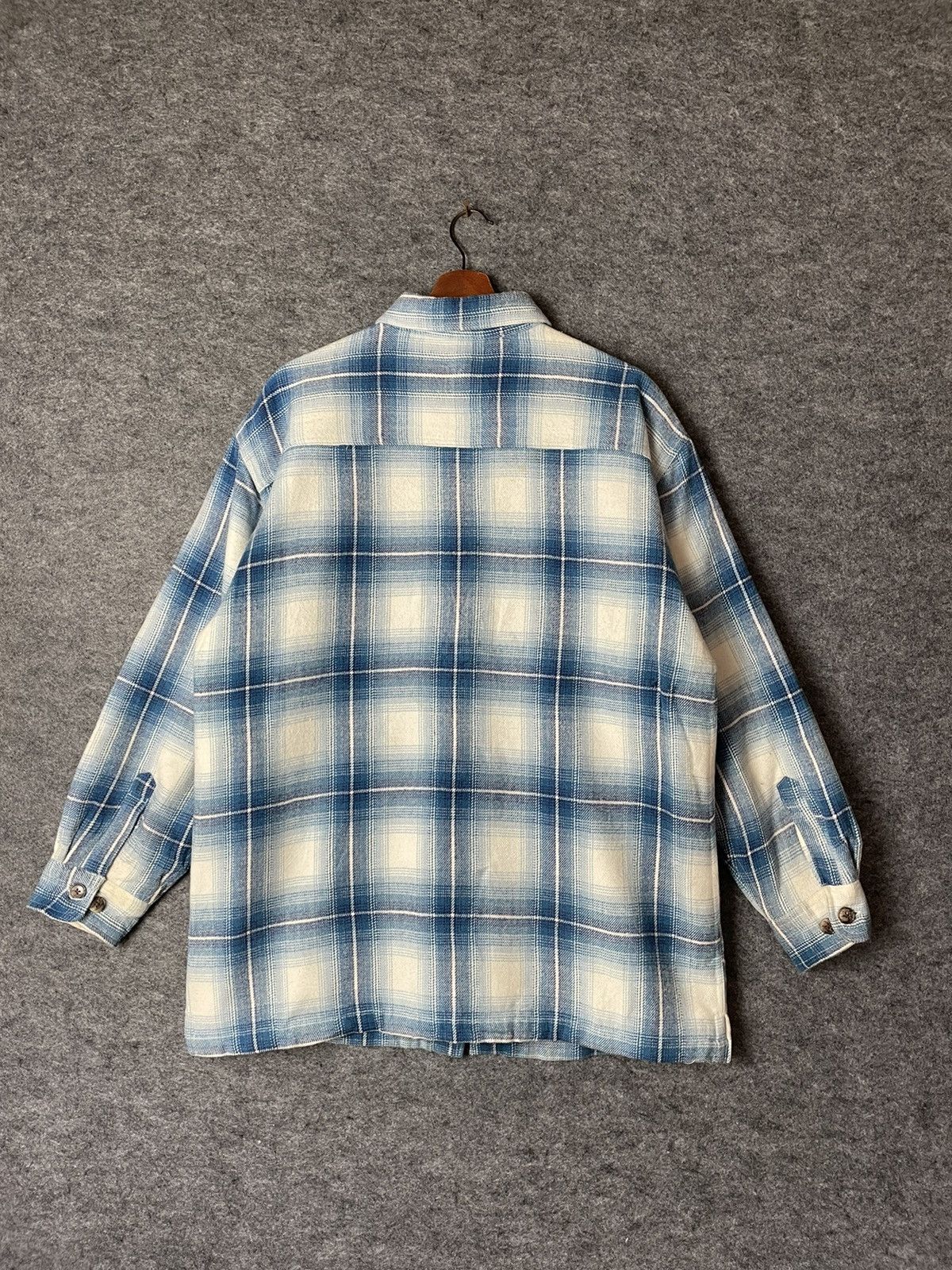 Flannel × Gents × Vintage VINTAGE GENT’S FLANNEL JACKET Size US L / EU 52-54 / 3 - 3 Thumbnail