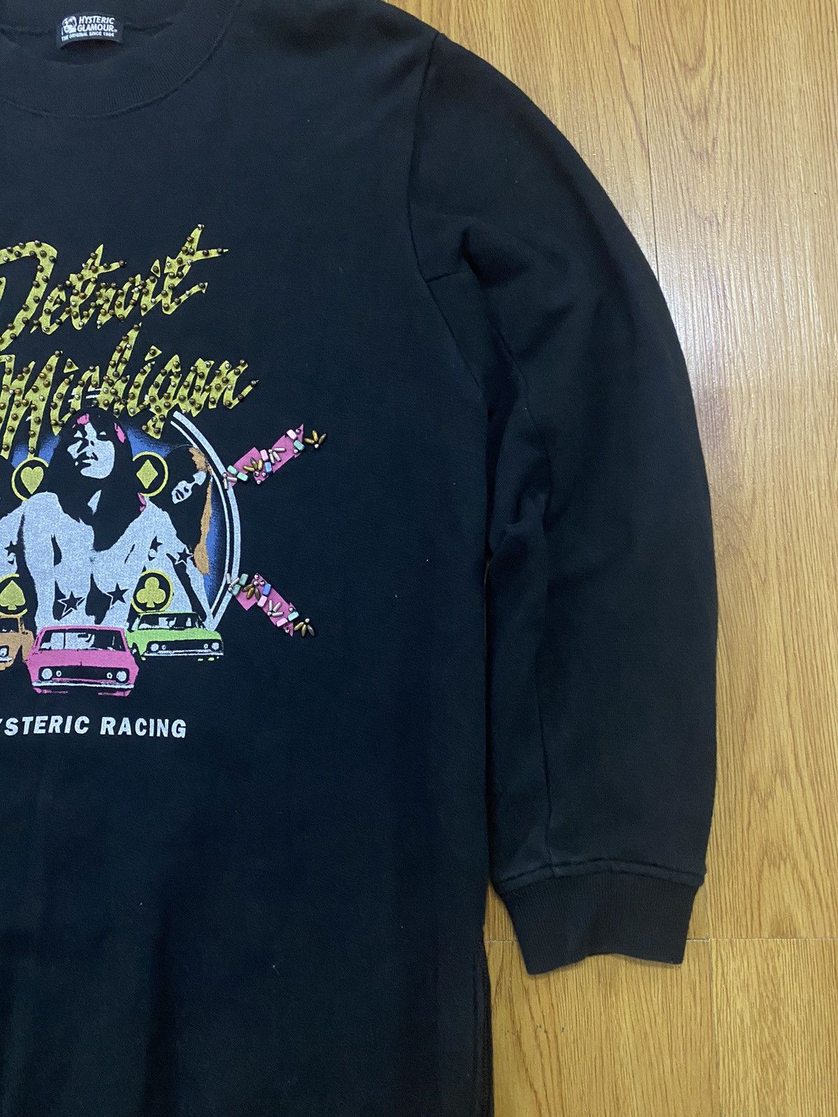 Hysteric Glamour Hysteric Glamour Detroit Michigan Racing Sweatshirt Size M / US 6-8 / IT 42-44 - 2 Thumbnail