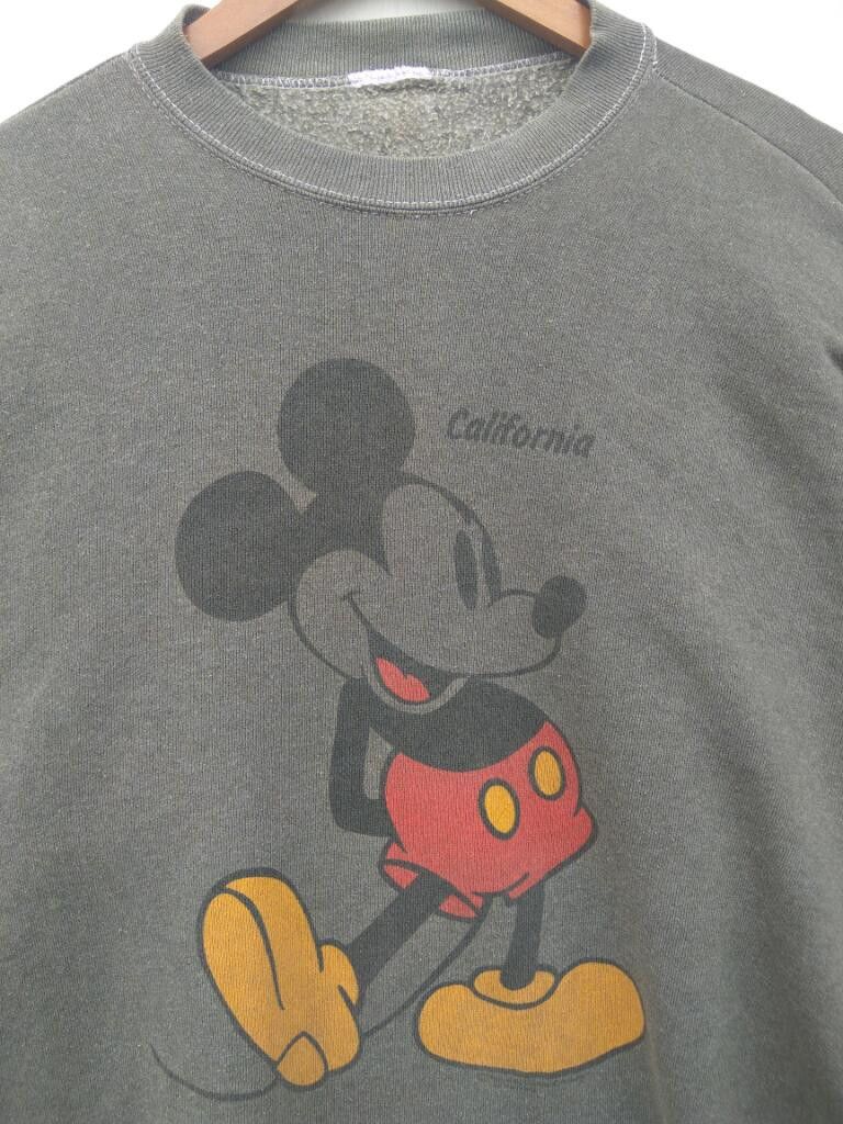 Disney × Mickey Mouse × Vintage Vtg 80s Vintage Mickey Mouse sweatshirt velva sheen Size US L / EU 52-54 / 3 - 5 Thumbnail