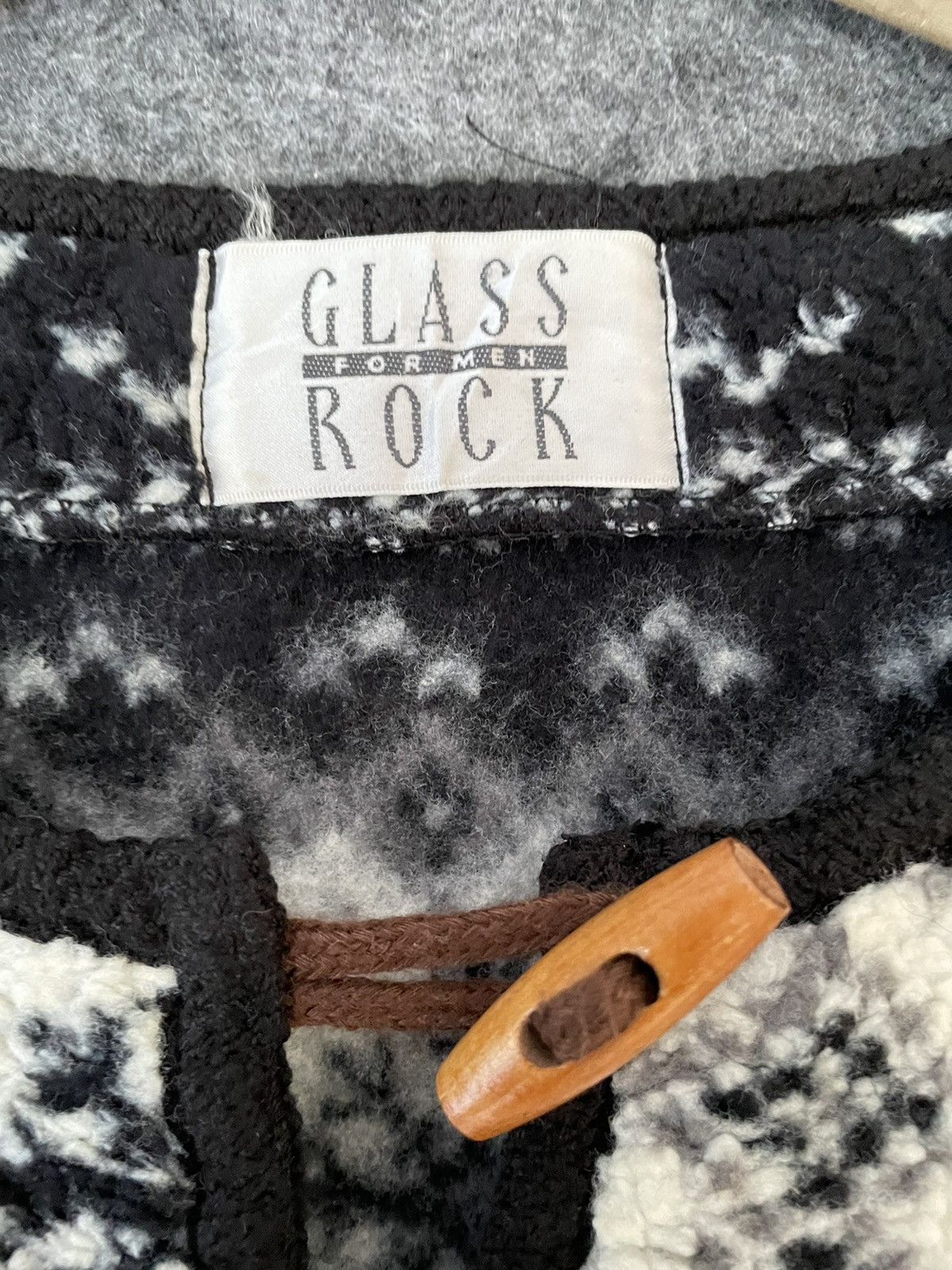 Japanese Brand GLASS ROCK FLEECE JACKET Size US M / EU 48-50 / 2 - 6 Thumbnail