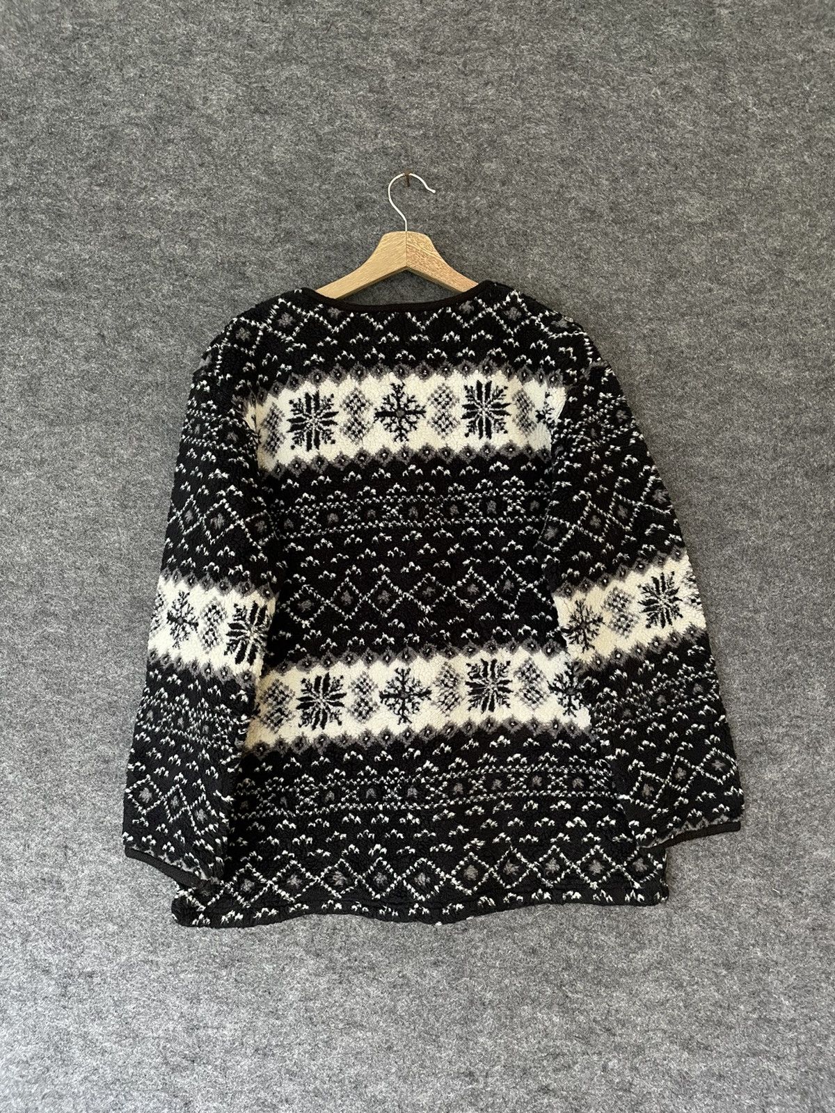 Japanese Brand GLASS ROCK FLEECE JACKET Size US M / EU 48-50 / 2 - 3 Thumbnail