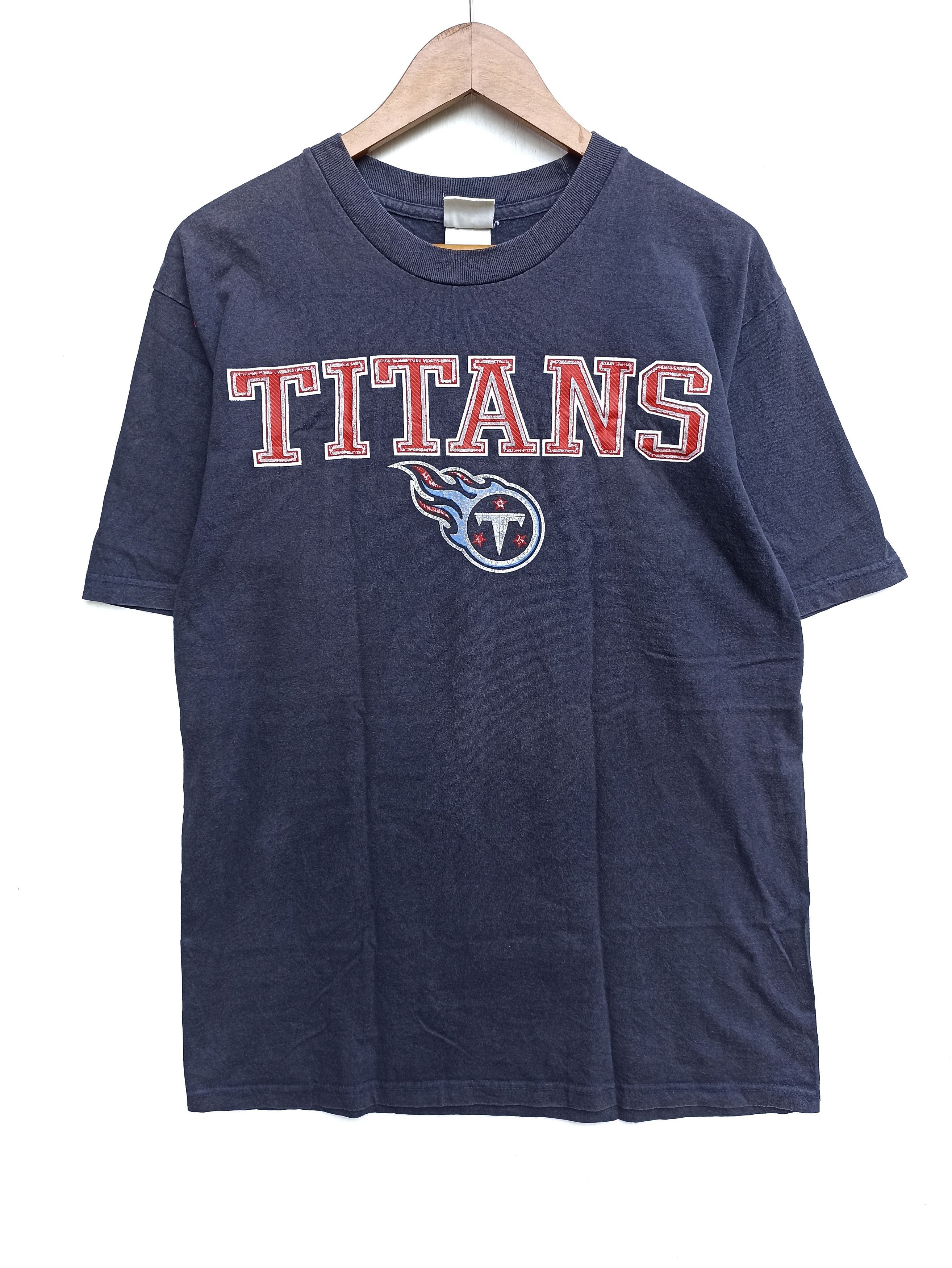 Lee × NFL × Vintage Vintage y2k Vintage Tennessee Titans t shirt George 27 tee Size US M / EU 48-50 / 2 - 2 Thumbnail