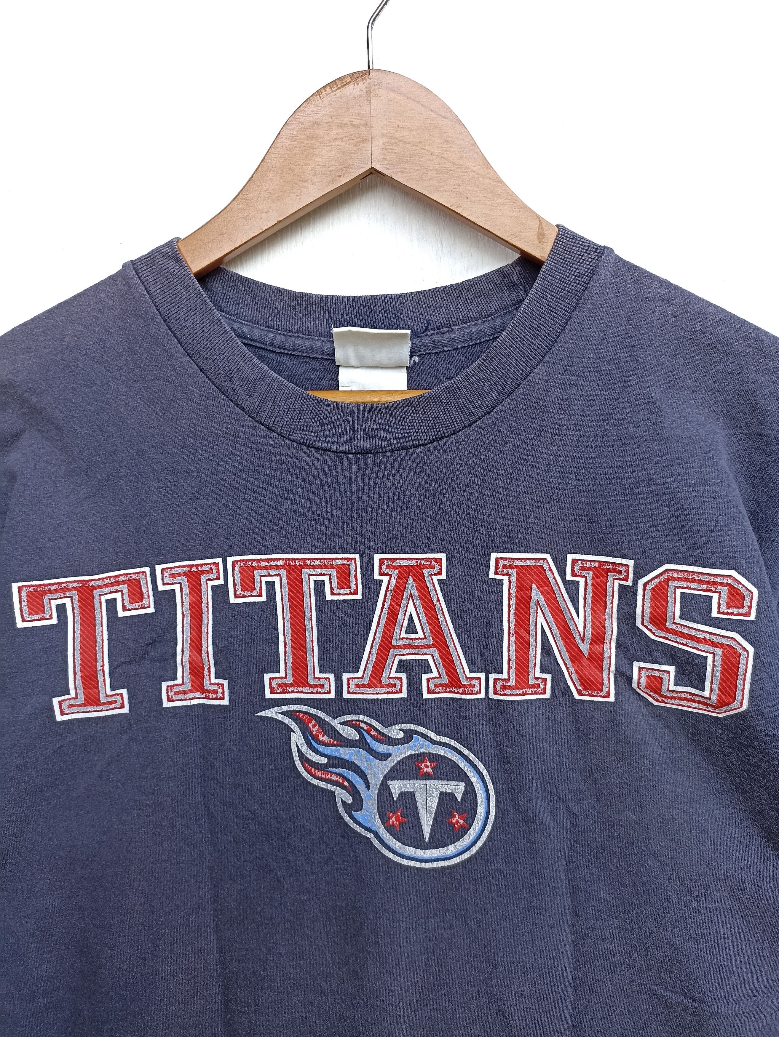 Lee × NFL × Vintage Vintage y2k Vintage Tennessee Titans t shirt George 27 tee Size US M / EU 48-50 / 2 - 1 Thumbnail