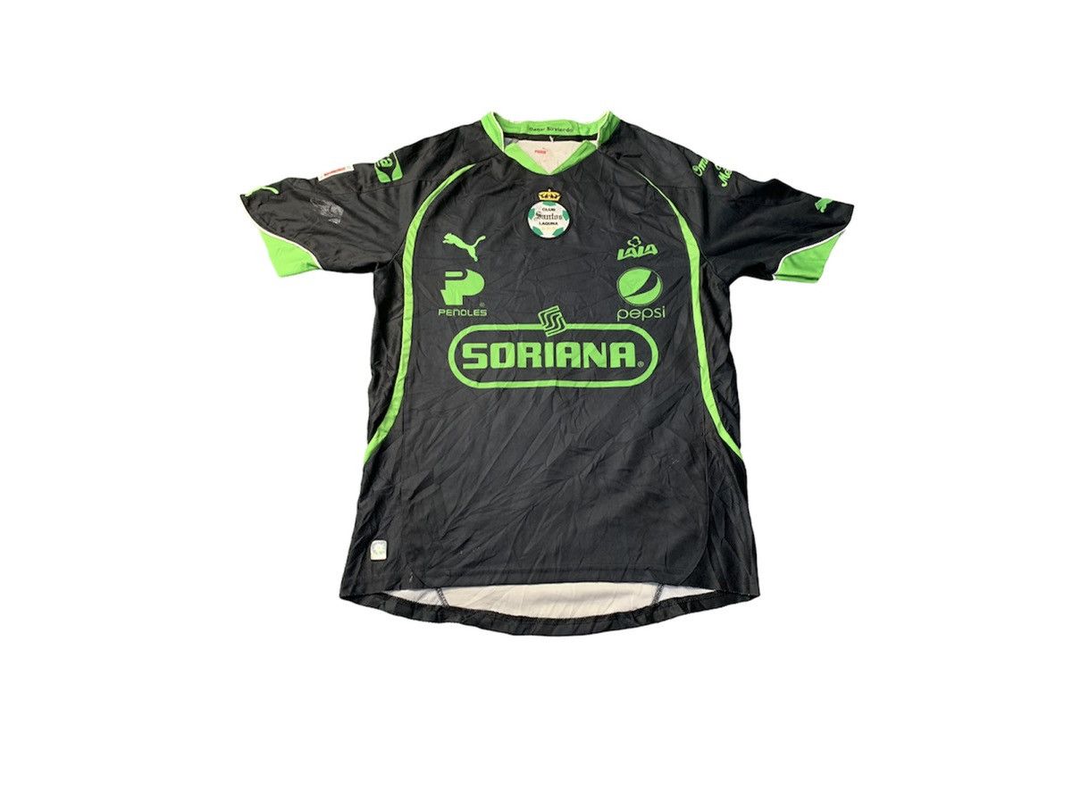 Puma Vintage Puma Club Santos Laguna Jersey Logo Size US M / EU 48-50 / 2 - 1 Thumbnail