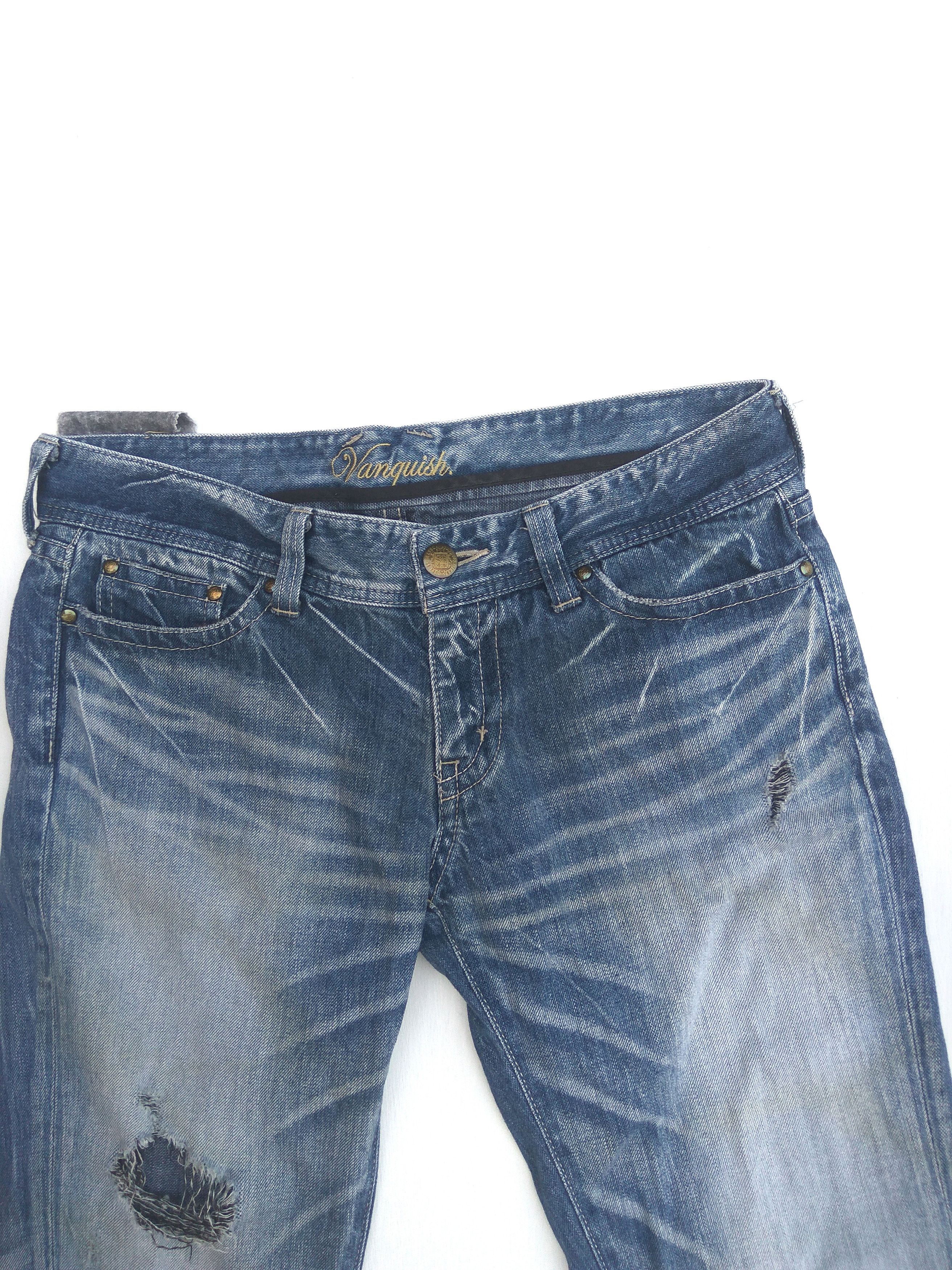 Japanese Brand × Vanquish Vanquish short pants Distressed Denim Made in Japan Size US 34 / EU 50 - 5 Thumbnail