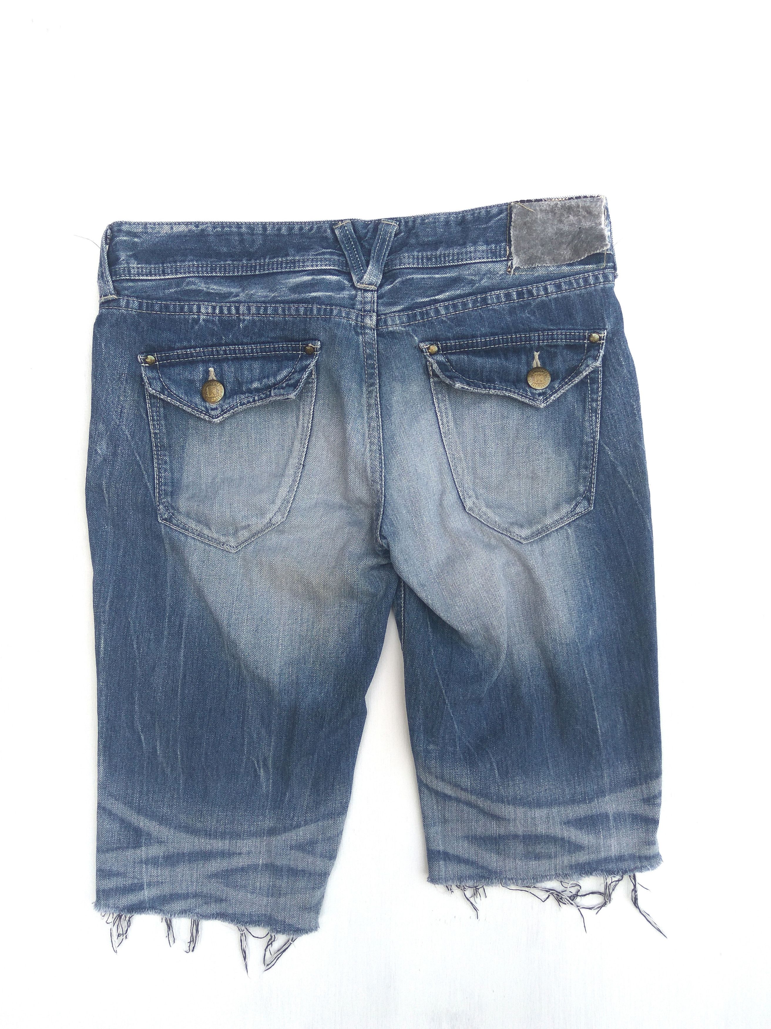 Japanese Brand × Vanquish Vanquish short pants Distressed Denim Made in Japan Size US 34 / EU 50 - 2 Thumbnail