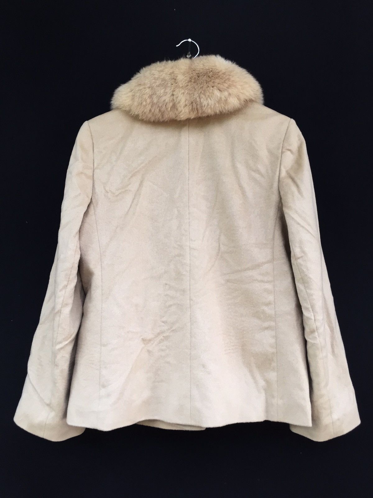 Balmain BALMAIN PARIS BUTTON DOWN DETACHABLE FUR(WOMEN) Size US M / EU 48-50 / 2 - 2 Thumbnail