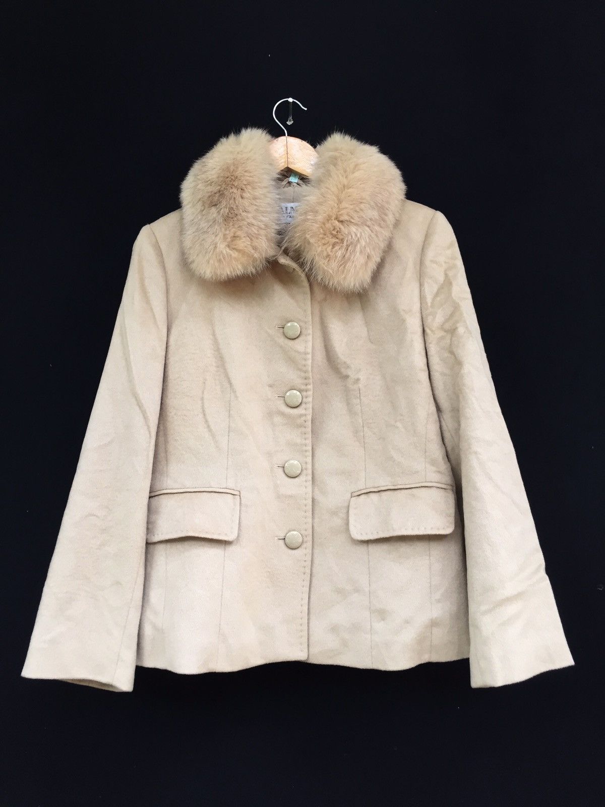 Balmain BALMAIN PARIS BUTTON DOWN DETACHABLE FUR(WOMEN) Size US M / EU 48-50 / 2 - 1 Thumbnail