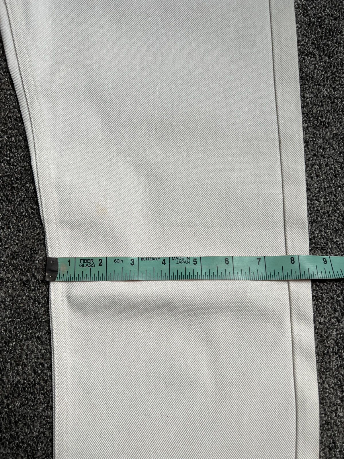 Bape Vintage 90s Bape White Denim Jeans Size US 28 / EU 44 - 25 Thumbnail