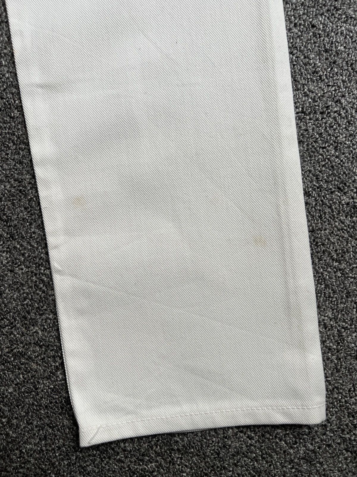 Bape Vintage 90s Bape White Denim Jeans Size US 28 / EU 44 - 14 Thumbnail