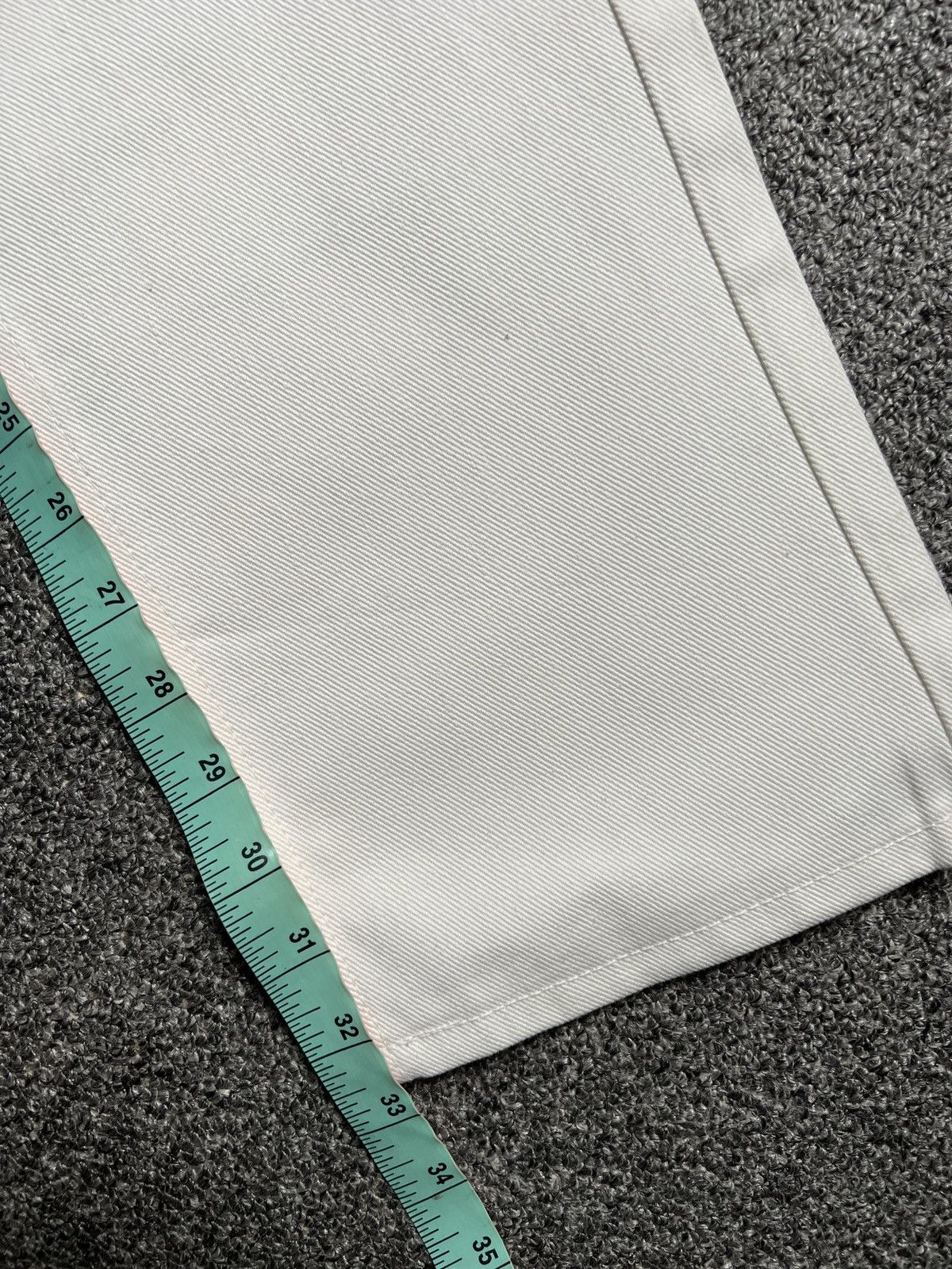Bape Vintage 90s Bape White Denim Jeans Size US 28 / EU 44 - 21 Thumbnail